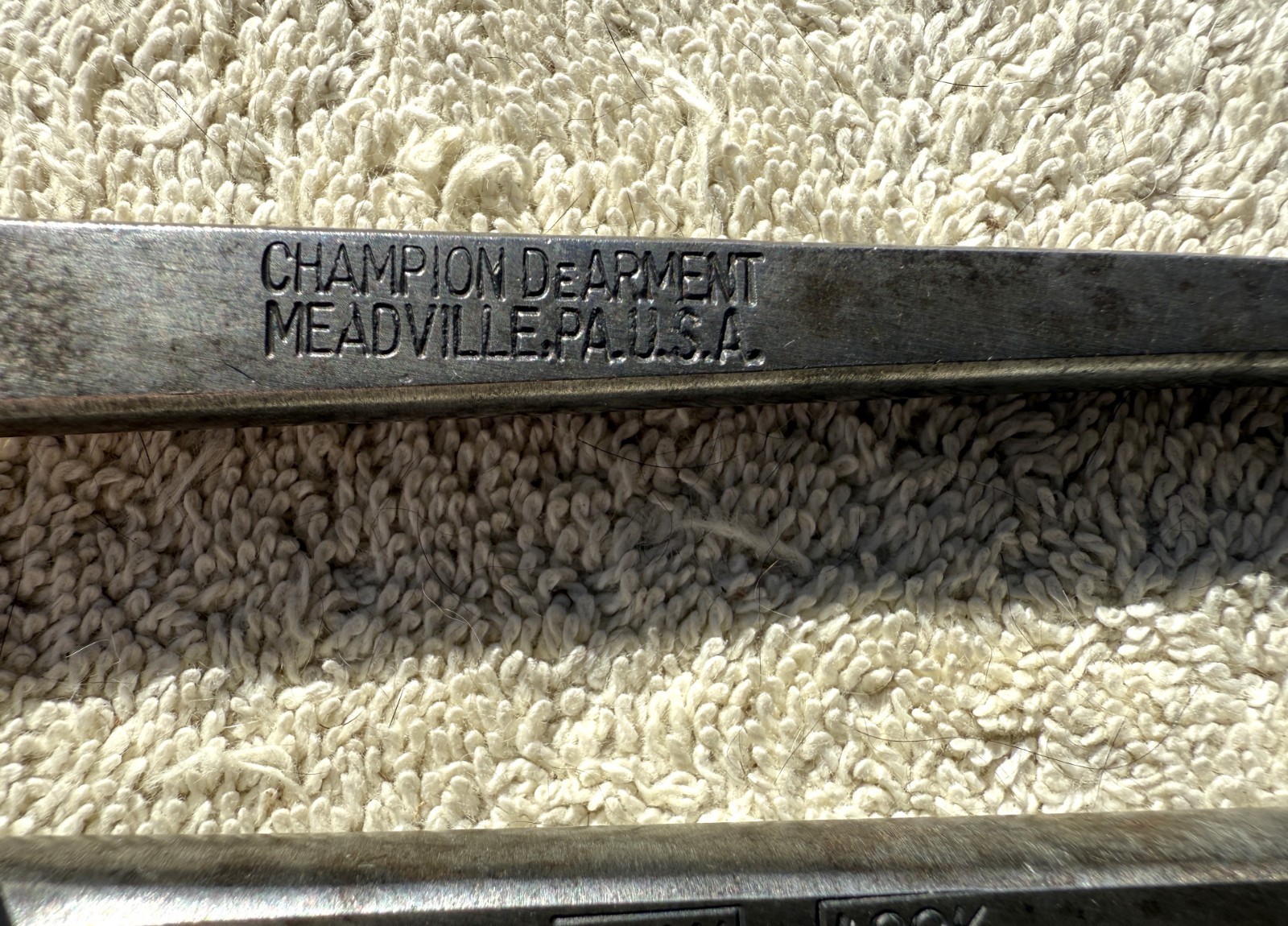 VINTAGE NO. 420 CHANNELLOCK PLIERS WITH PAT NUMBERS — AS PICTURED — L@@K NICE