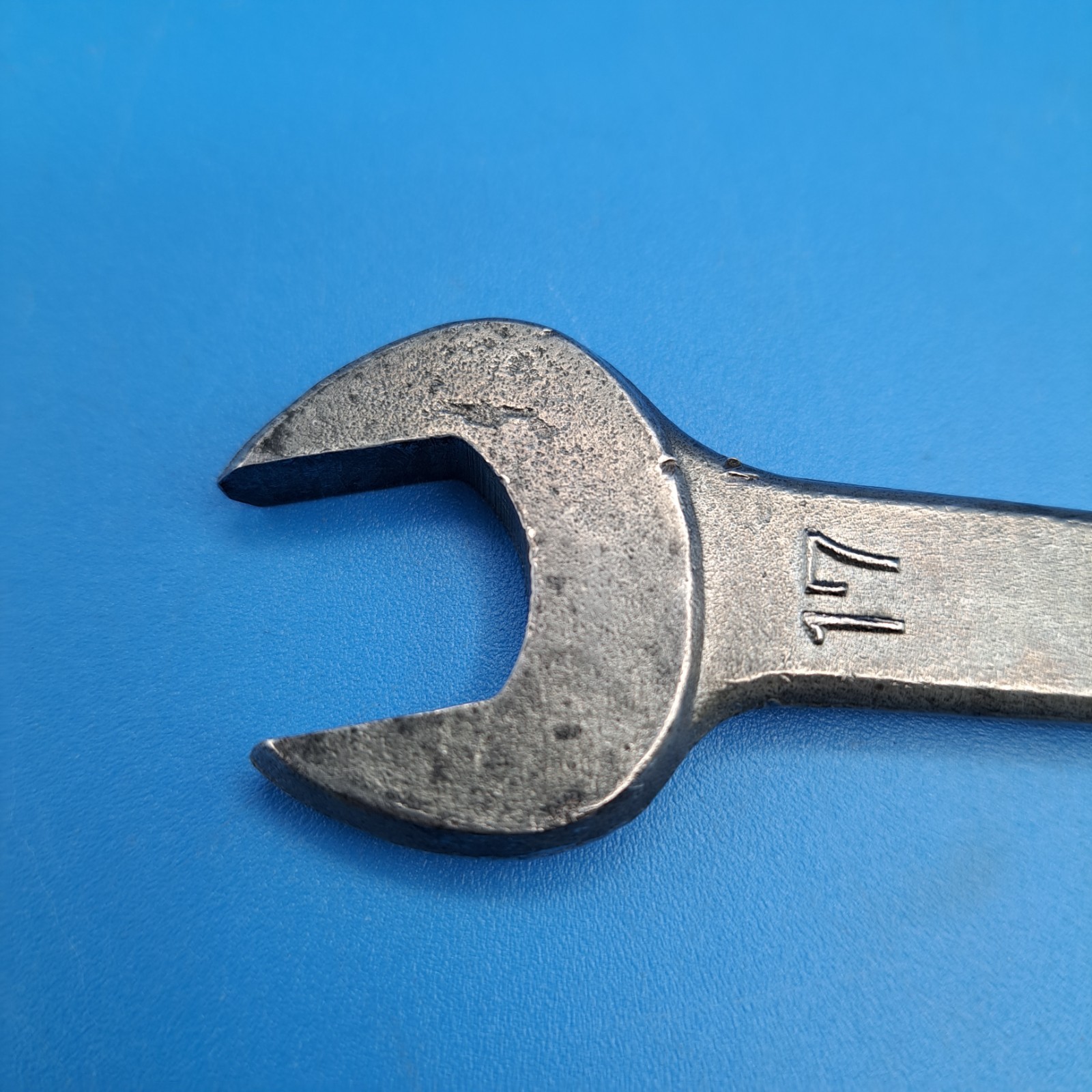 Vintage Honda Motorcycle 14 x 17mm Open End Wrench for Tool Kit, Mfr Code RK