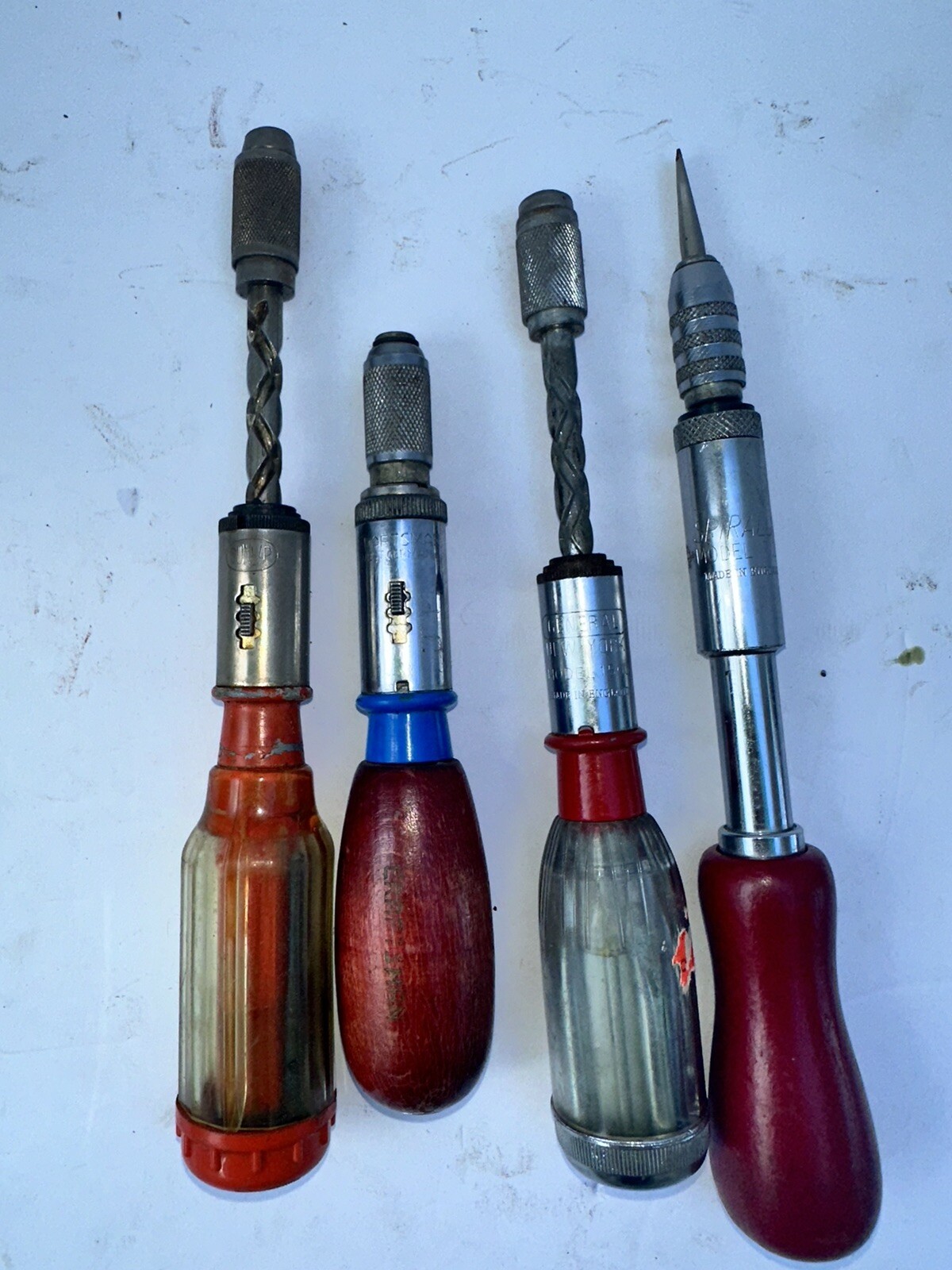 Vintage Spiral Drills Craftsman Spiralux General Dunlap