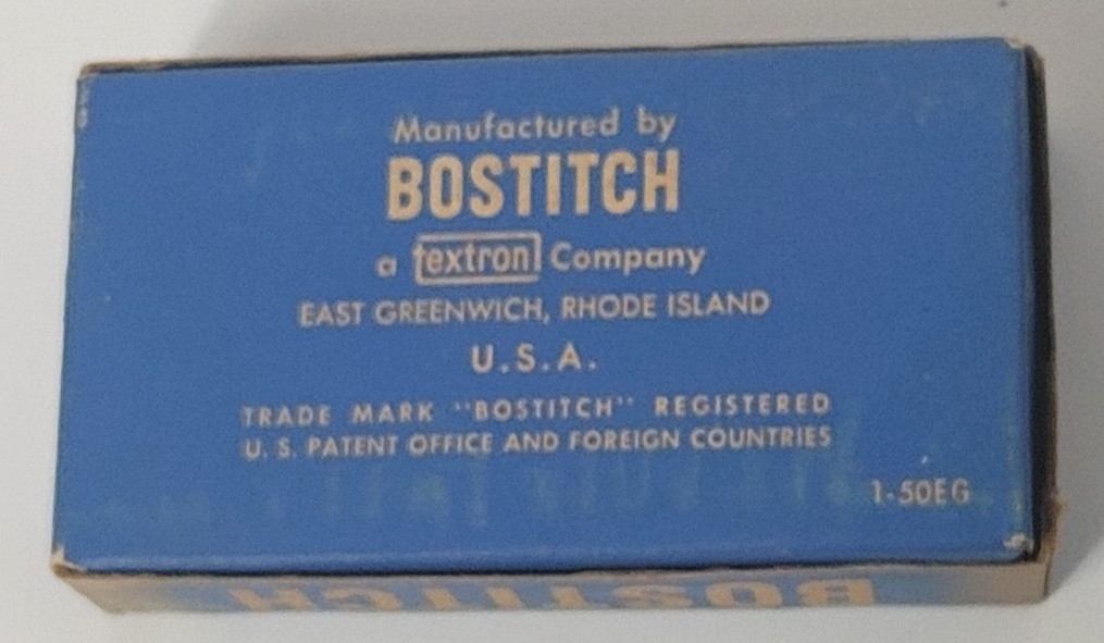 Vintage Bostitch Attached and Chisels Staples OPEN BOXES READ
