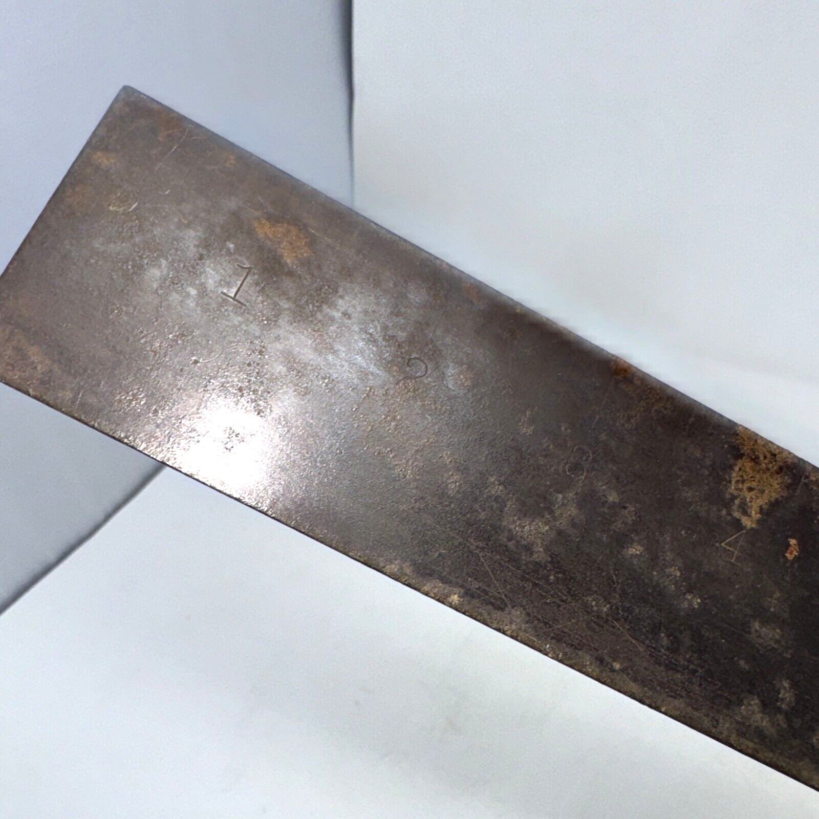 Vintage Stanley Brass Hardware with Wood Handle 6″ Carpenter’s Square