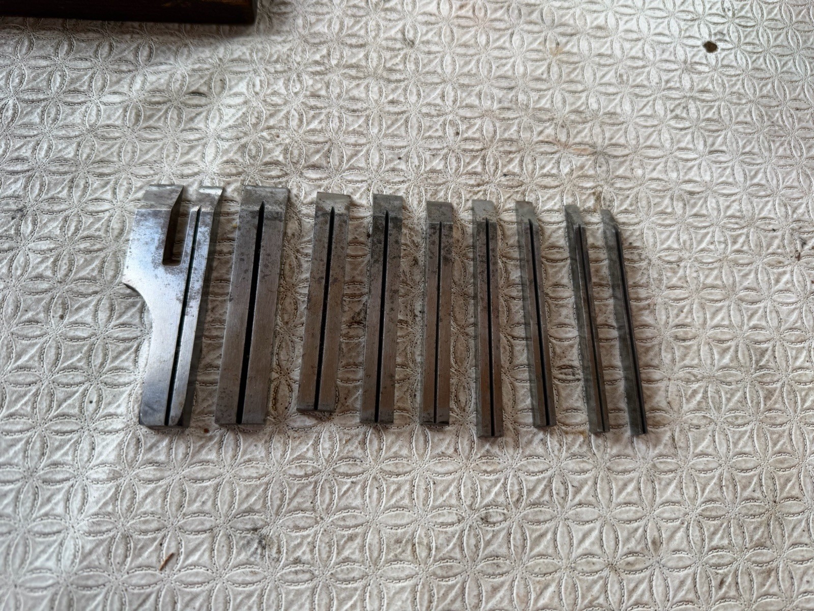 Stanley # 41,42,43,44 Miller’s Patent Cutters Complete Set Up In Orig Wood Box