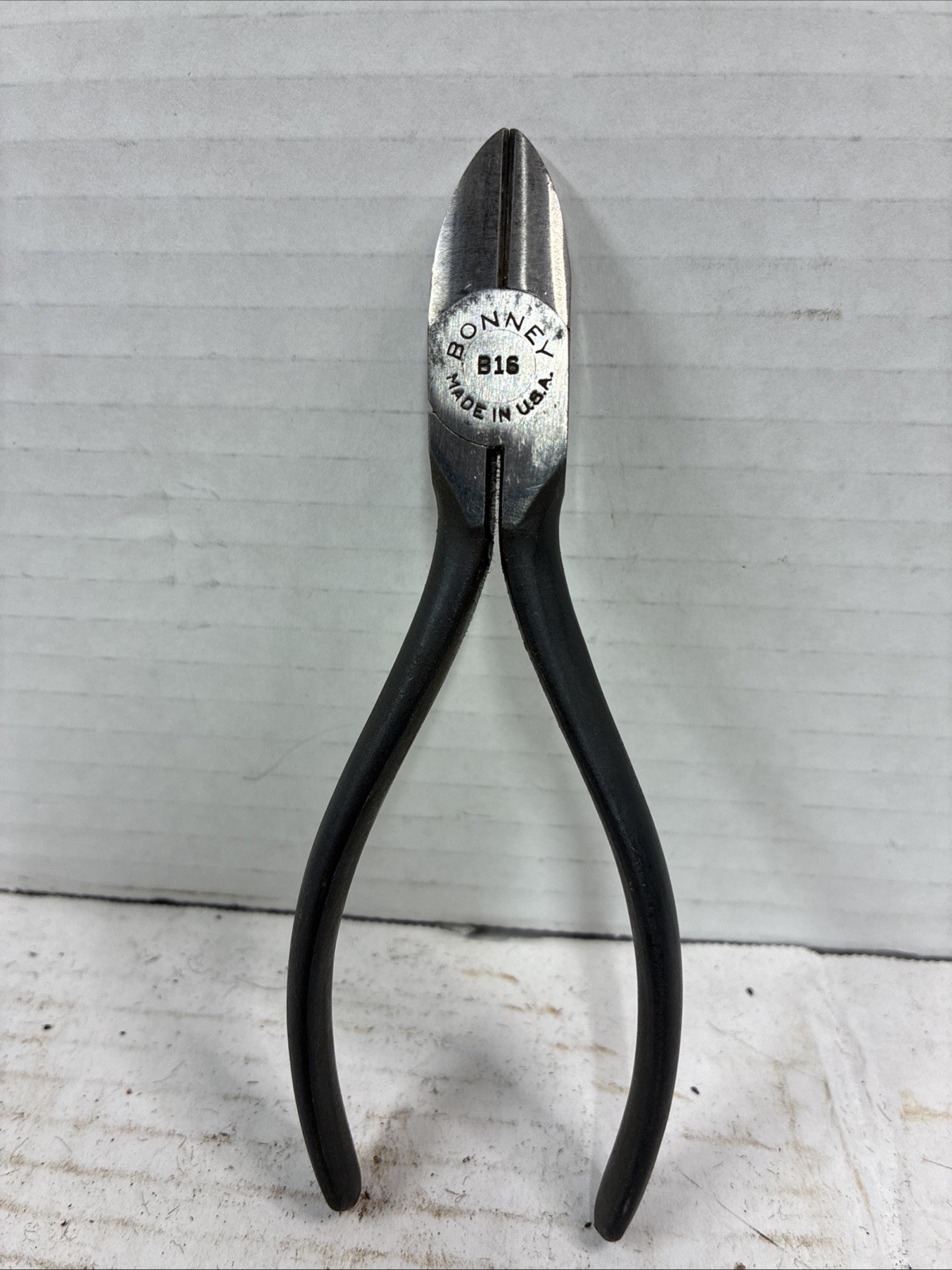 Vintage Bonney 5″ Diagonal Side Cutters B16 In Excellent Condition