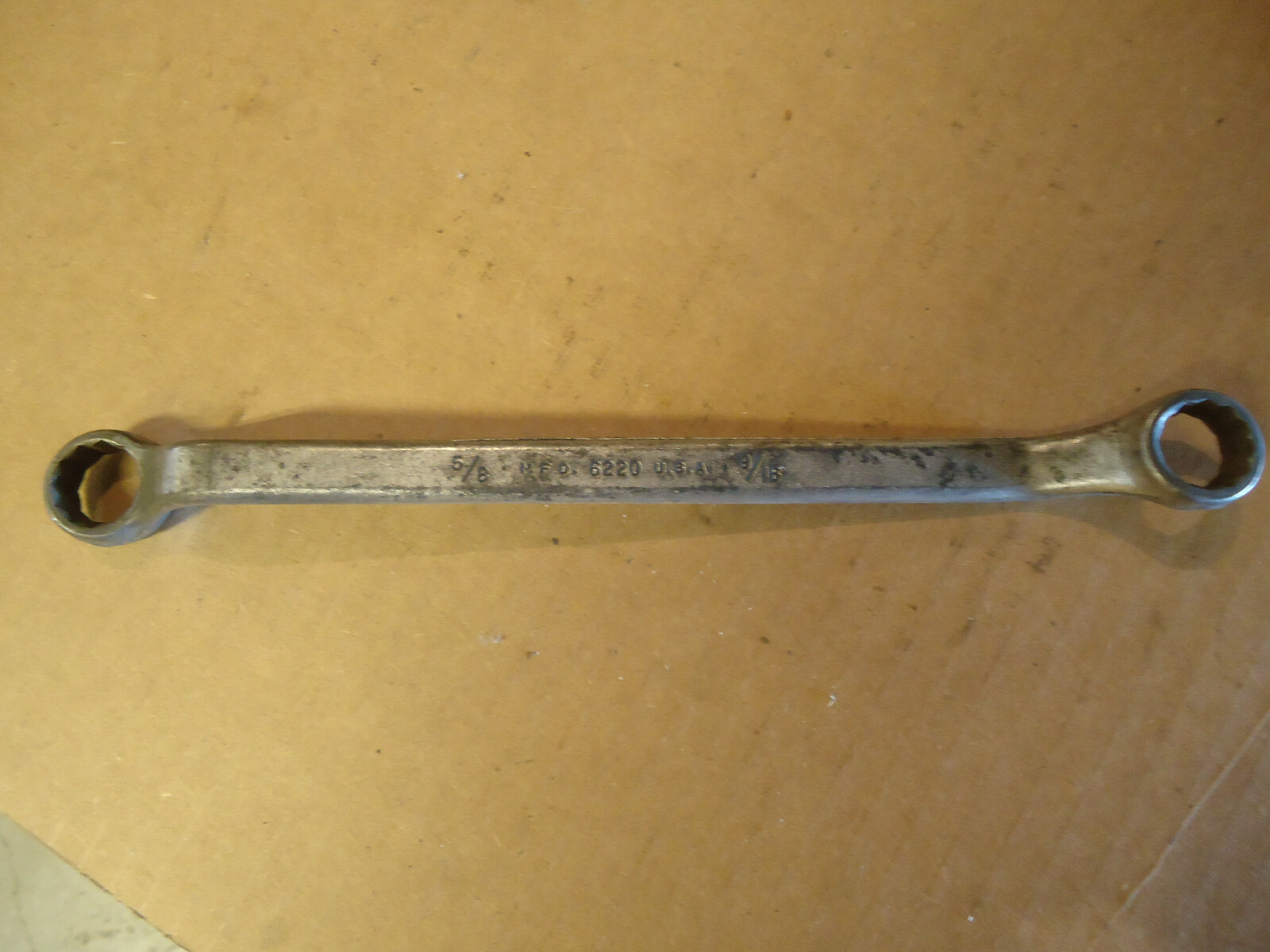 Vintage Penens Corp 9/16″ X 5/8″ Offset Box End Wrench 6220 P