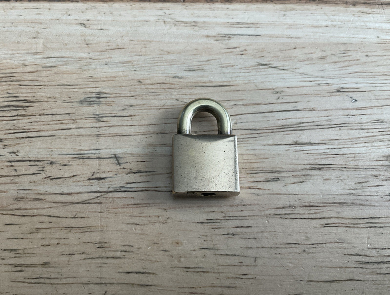 Vintage Miniature Corbin Brass Lock No Key Rare