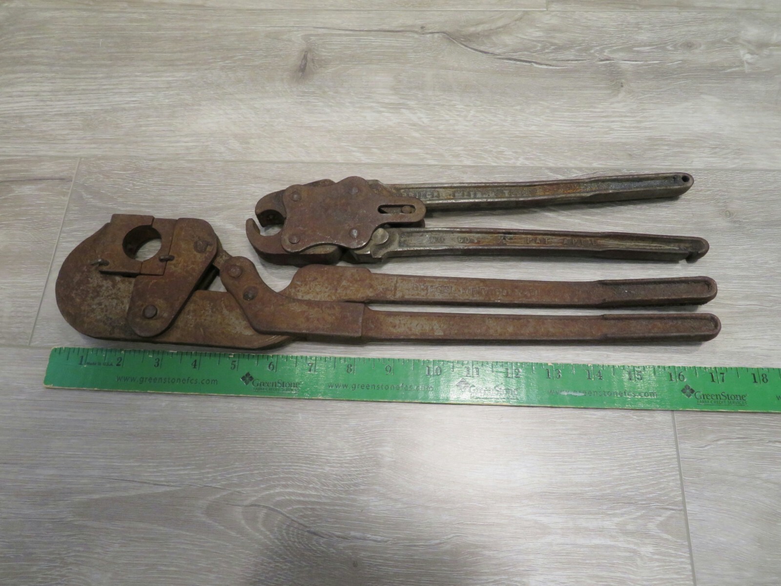 2 Old Vintage Briegel Method Tool Co. Crimping Tools – Sold as Found