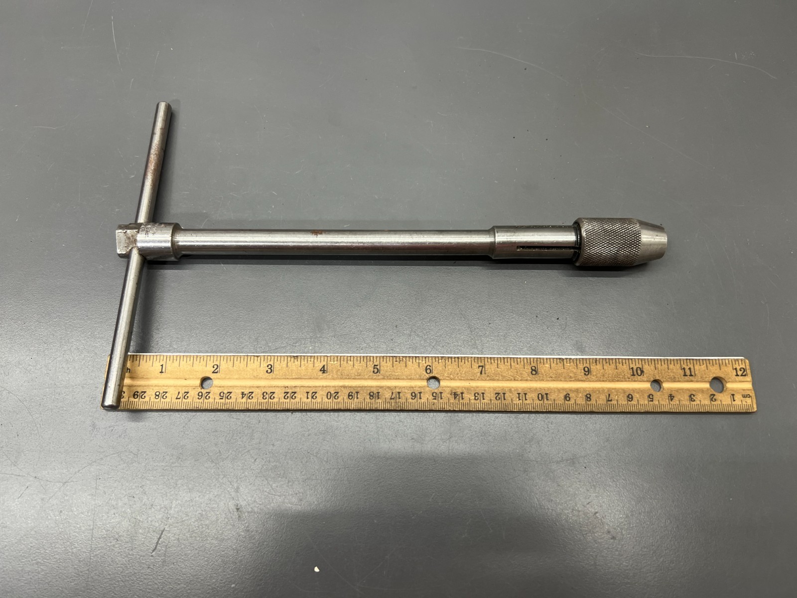 (S) GTD GREENFIELD A12 10.5″ MACHINIST T HANDLE TAP WRENCH – MADE IN USA