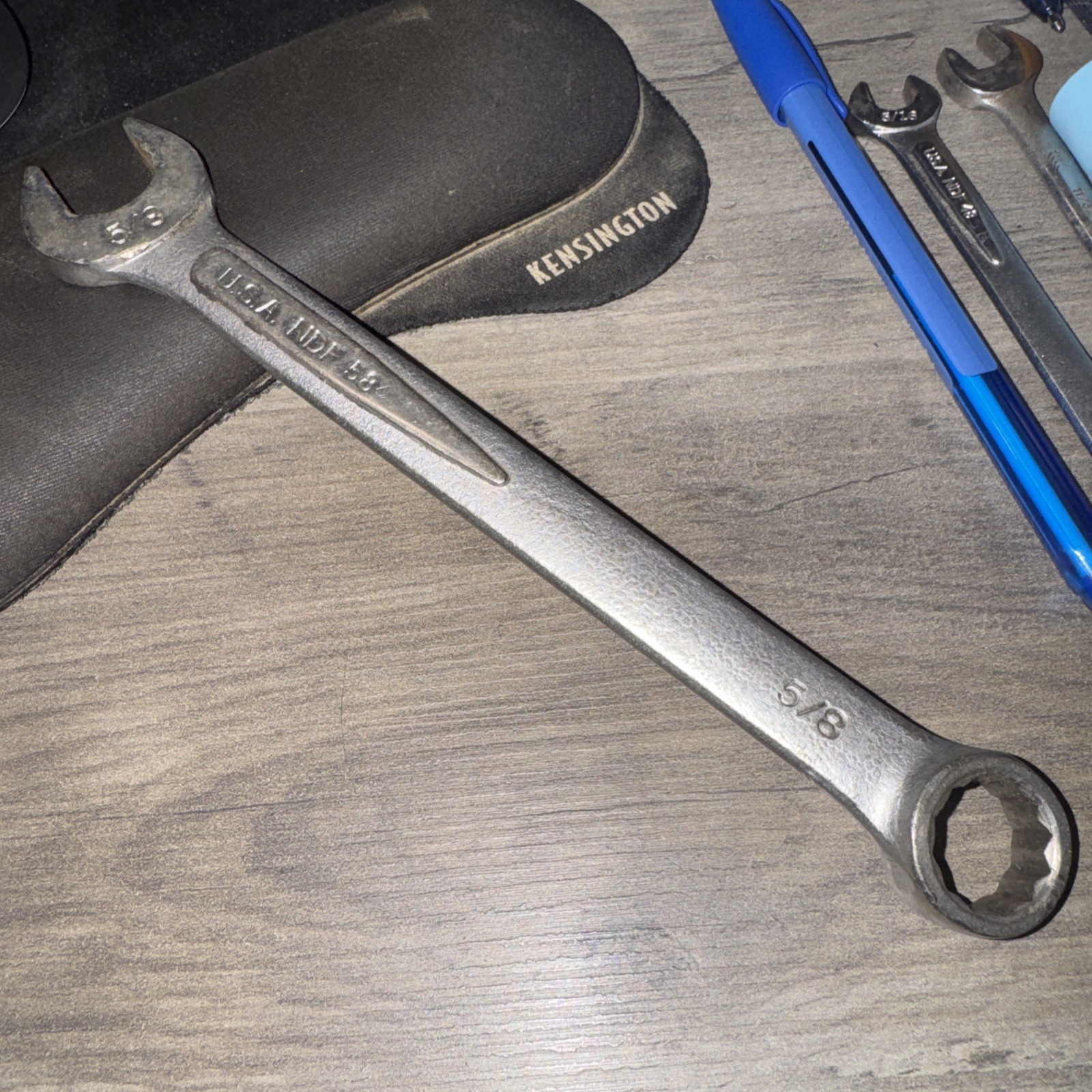 Vintage Napa Combination Wrenches 5/8” 12pt. NDF 58