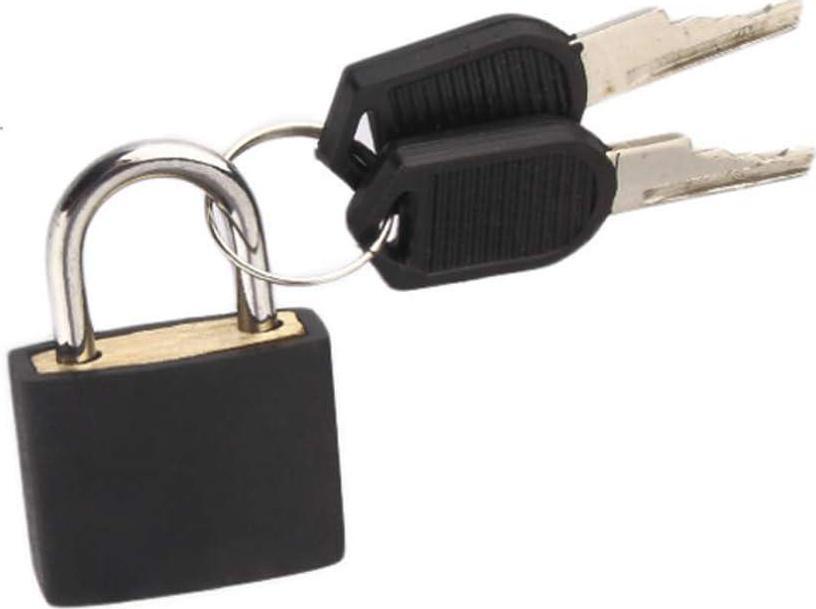 2 Set Mini Padlocks Set Luggage Locks with 2 Keys Waterproof Safely Padlock US