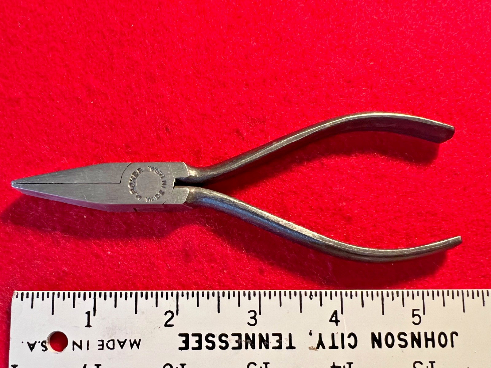 Vintage H. Boker Duckbill Pliers Flat-Nose 5 1/2” Made in the USA