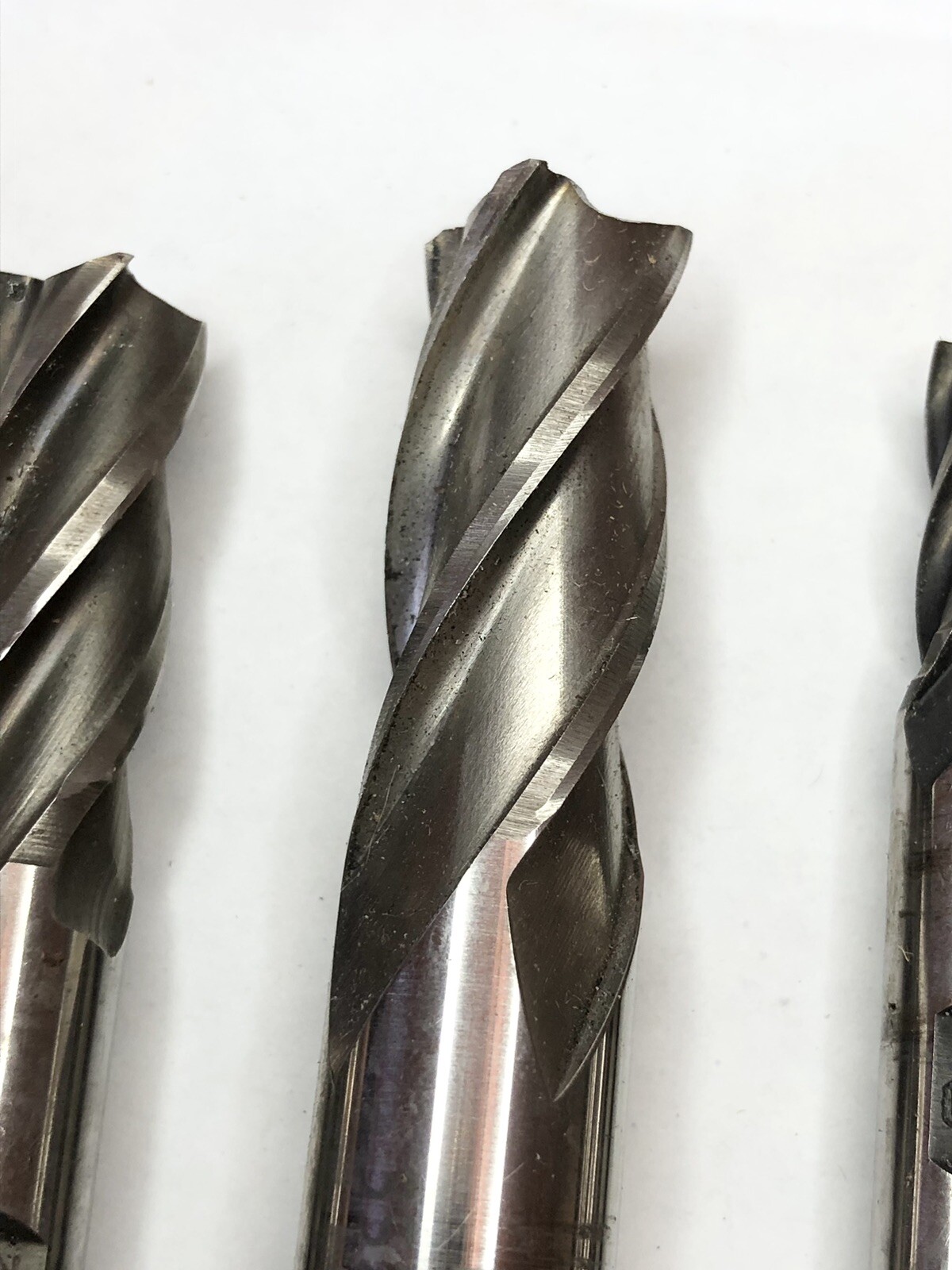 Vintage Metalworking Drill Bits Union Weldon 1/2 3/8 5/8 7/16