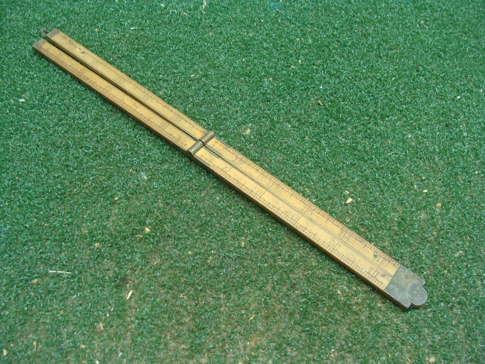 Vintage Stanley Sweetheart No 63 Boxwood Rule 24” Folding Ruler