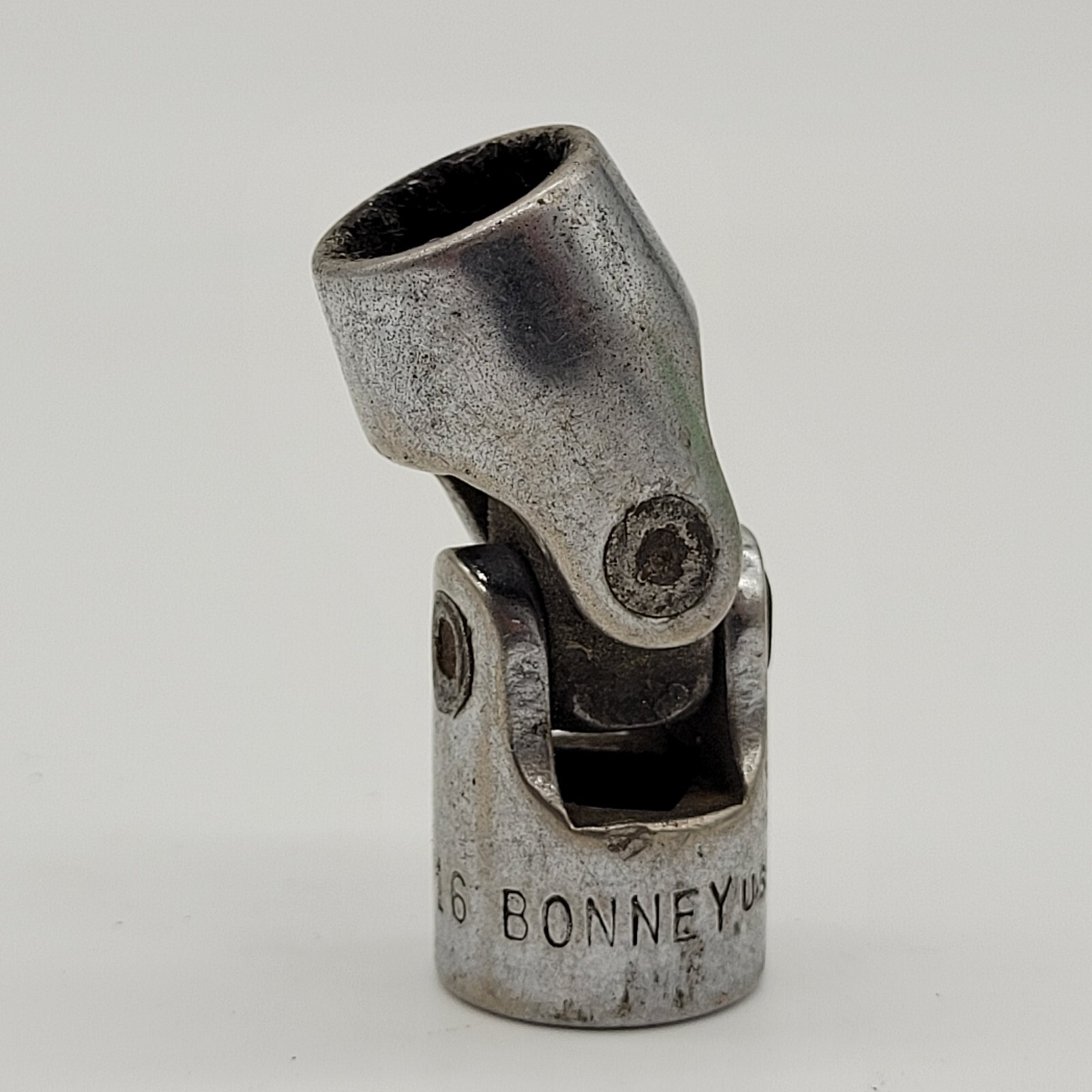 Vintage Bonney Tools 7/16″ Swivel Socket 3/8″ Drive USA