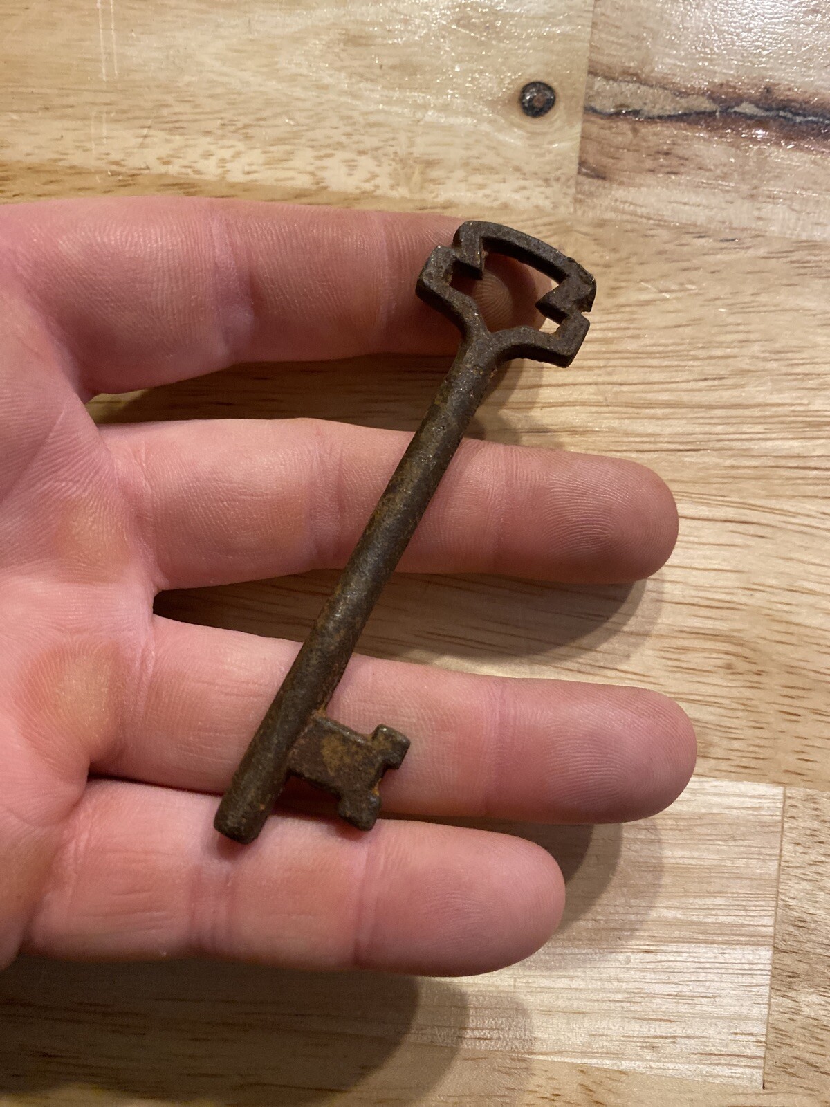 Victorian Key Metal Patina Castle Skeleton Collector Door Cathedral Home Decor