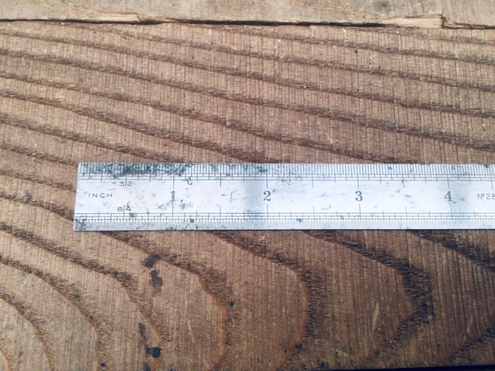 Vintage Rabone Chesterman No.28 Engineers 6” Imperial Precision Steel Rule