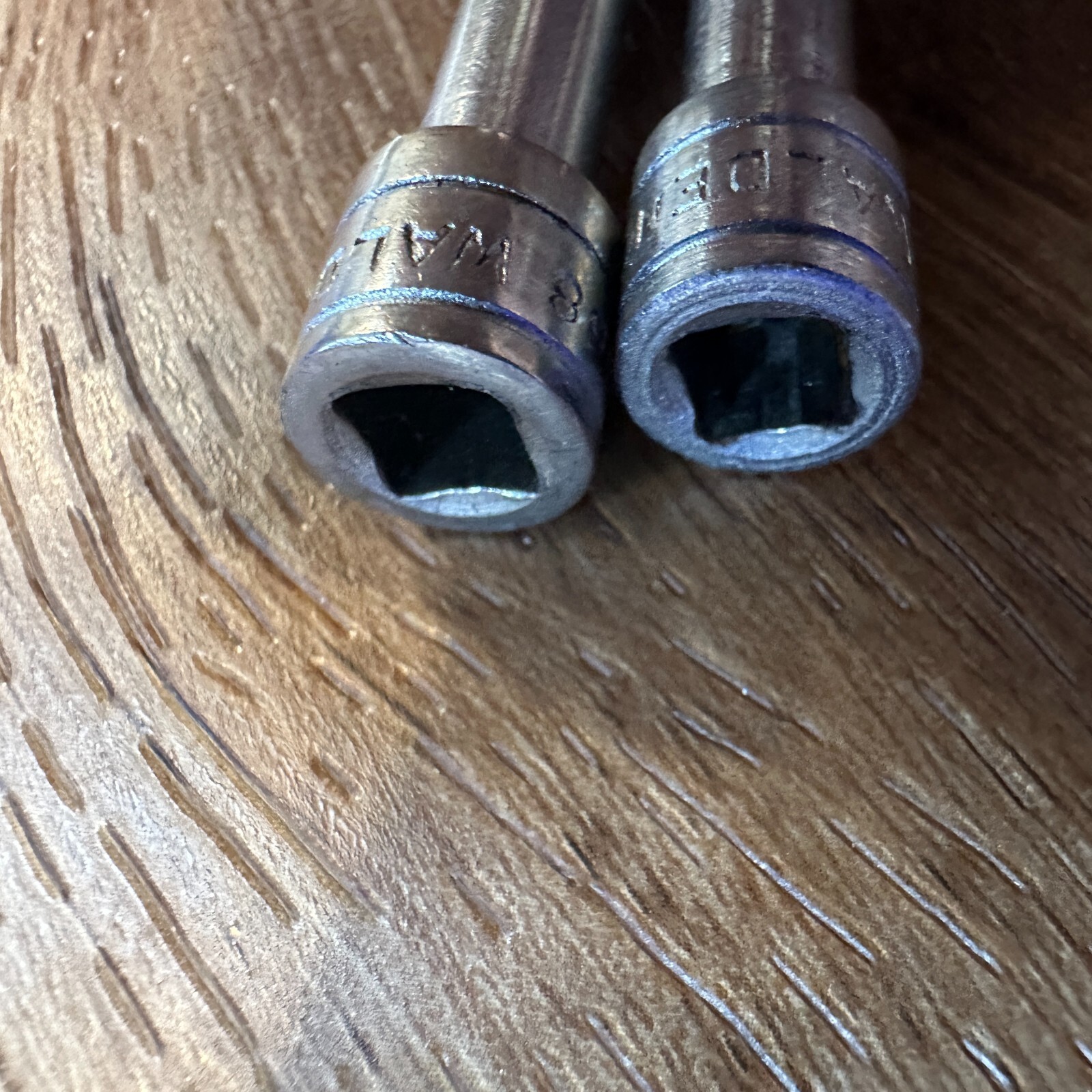 Lot of 2 Walden USA 1/4″ Drive 6″ Long #3168 SOCKET EXTENSION