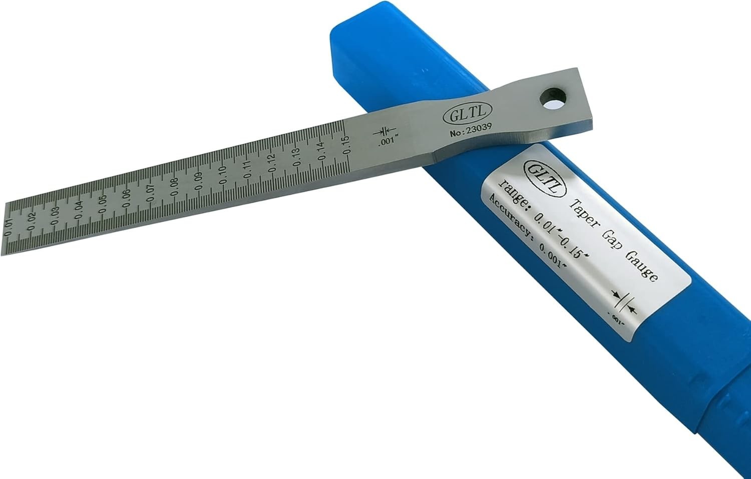 Precise Taper Gap Gauge 0.01″-0.15″ – Durable Stainless Steel Measurement Tool