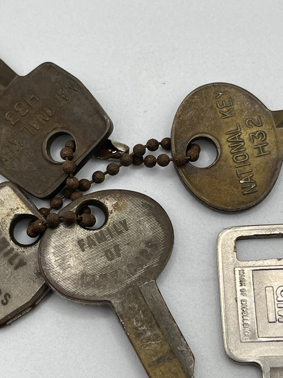 Lot Of 10 Vintage Car Keys GM Ford National Key