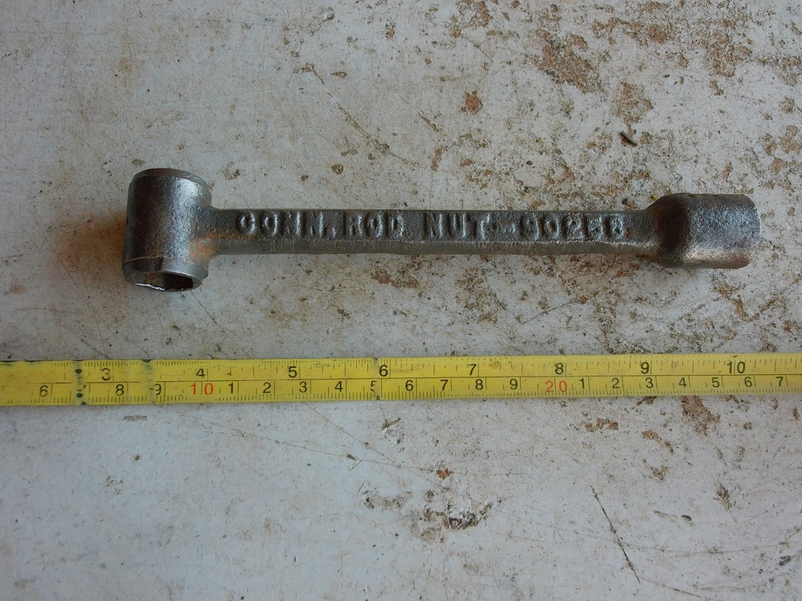 Vintage Wrench tool Marked Conn. Rod Nut 90258 Lot 26-25-CH-B