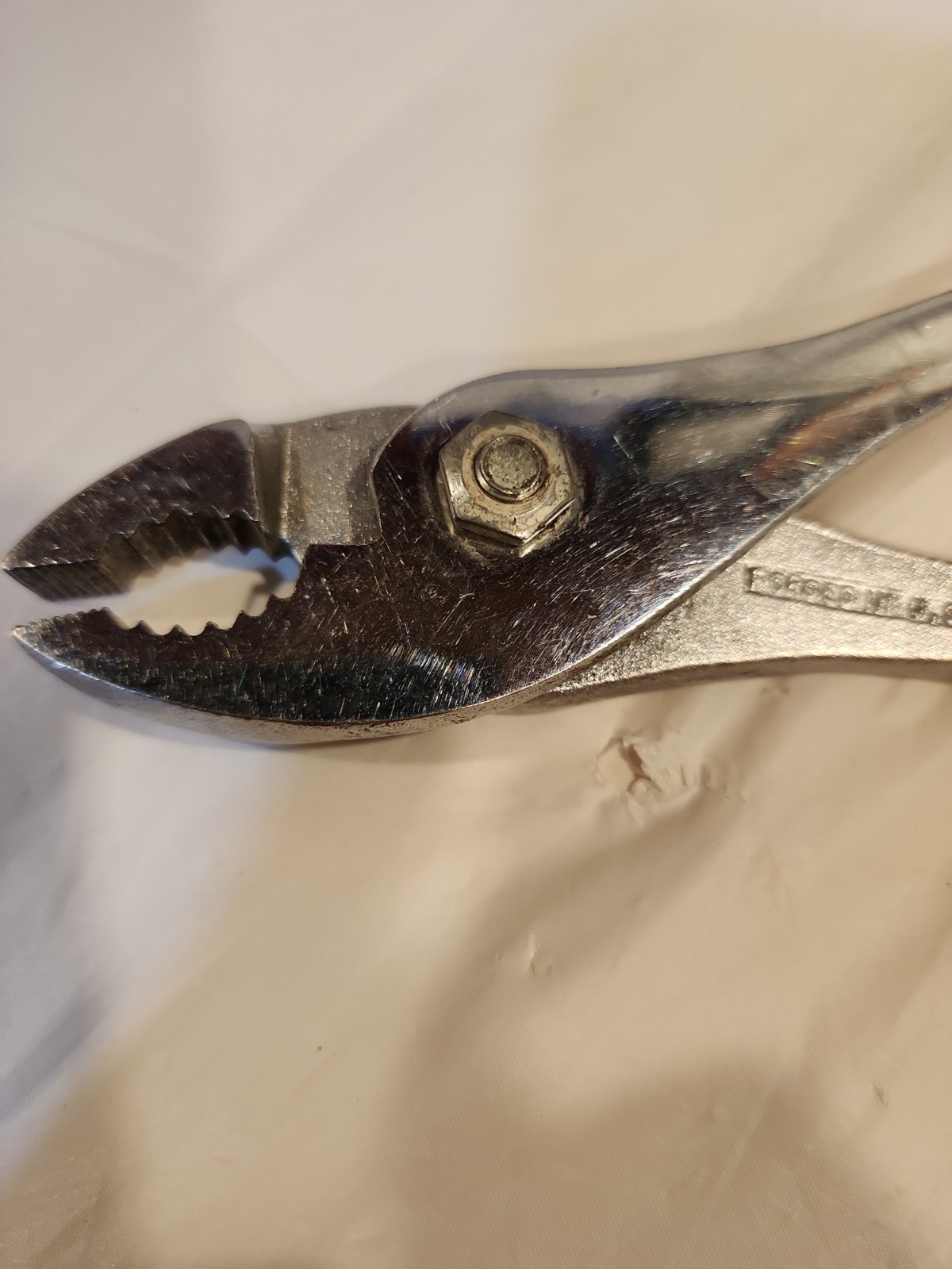 Vintage Diamond Duluth “K38” 7.75 Inch Slip Joint Pliers USA Used