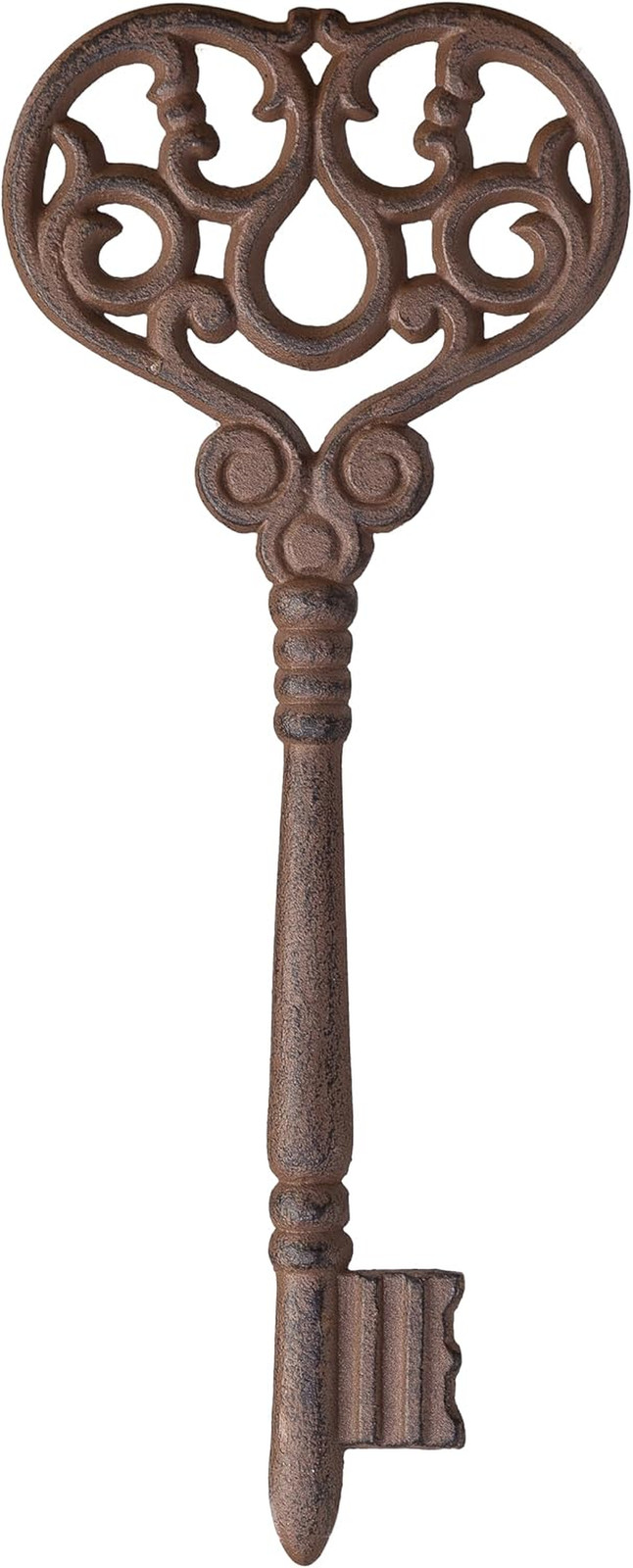 Large Cast Iron Skeleton Key – Gothic Furniture Rustic Home Decor for Farmhouse,