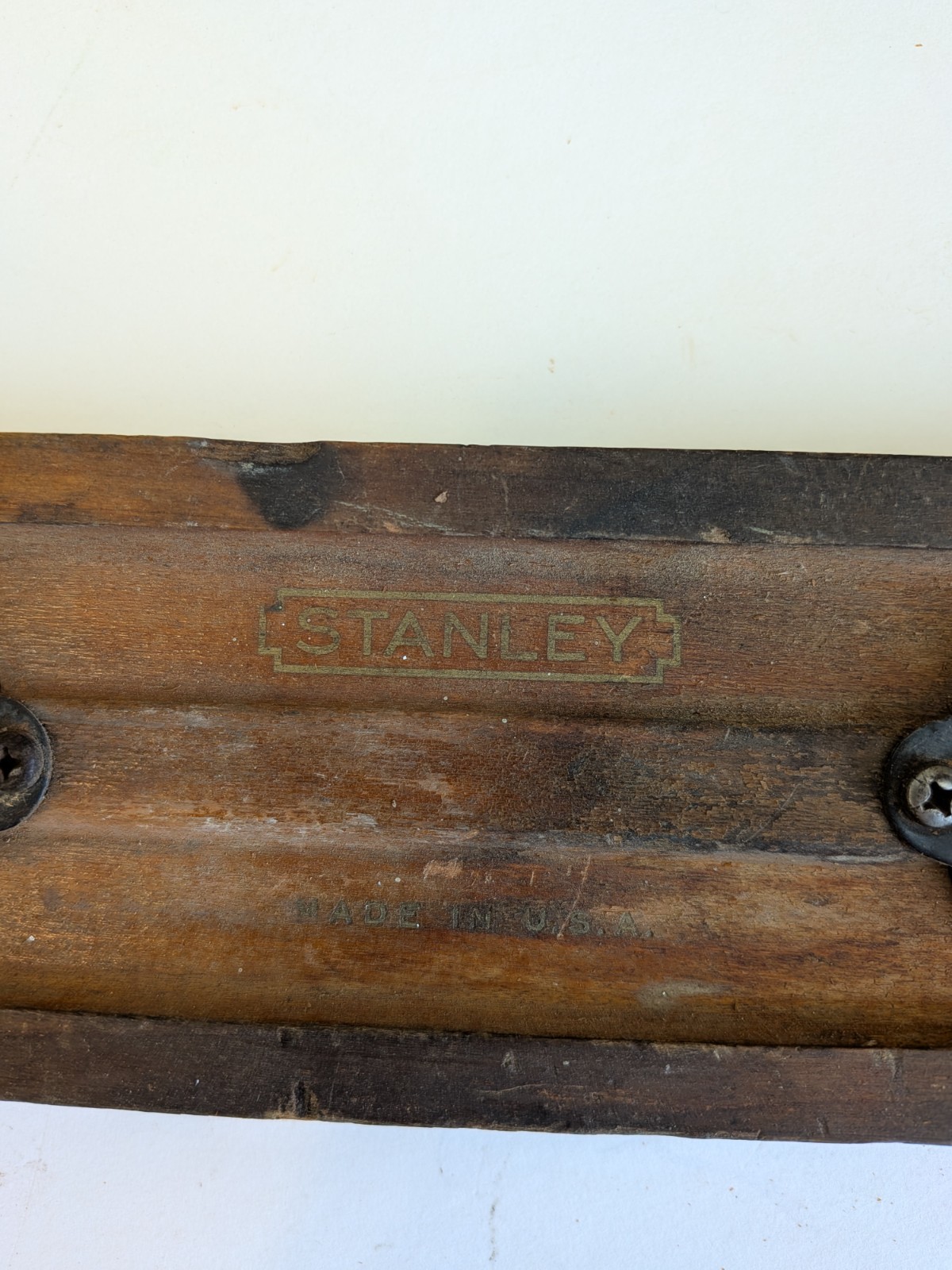 Stanley Rule & Level 24″ No. 23S Red Glass Declivity Ship Builders Level