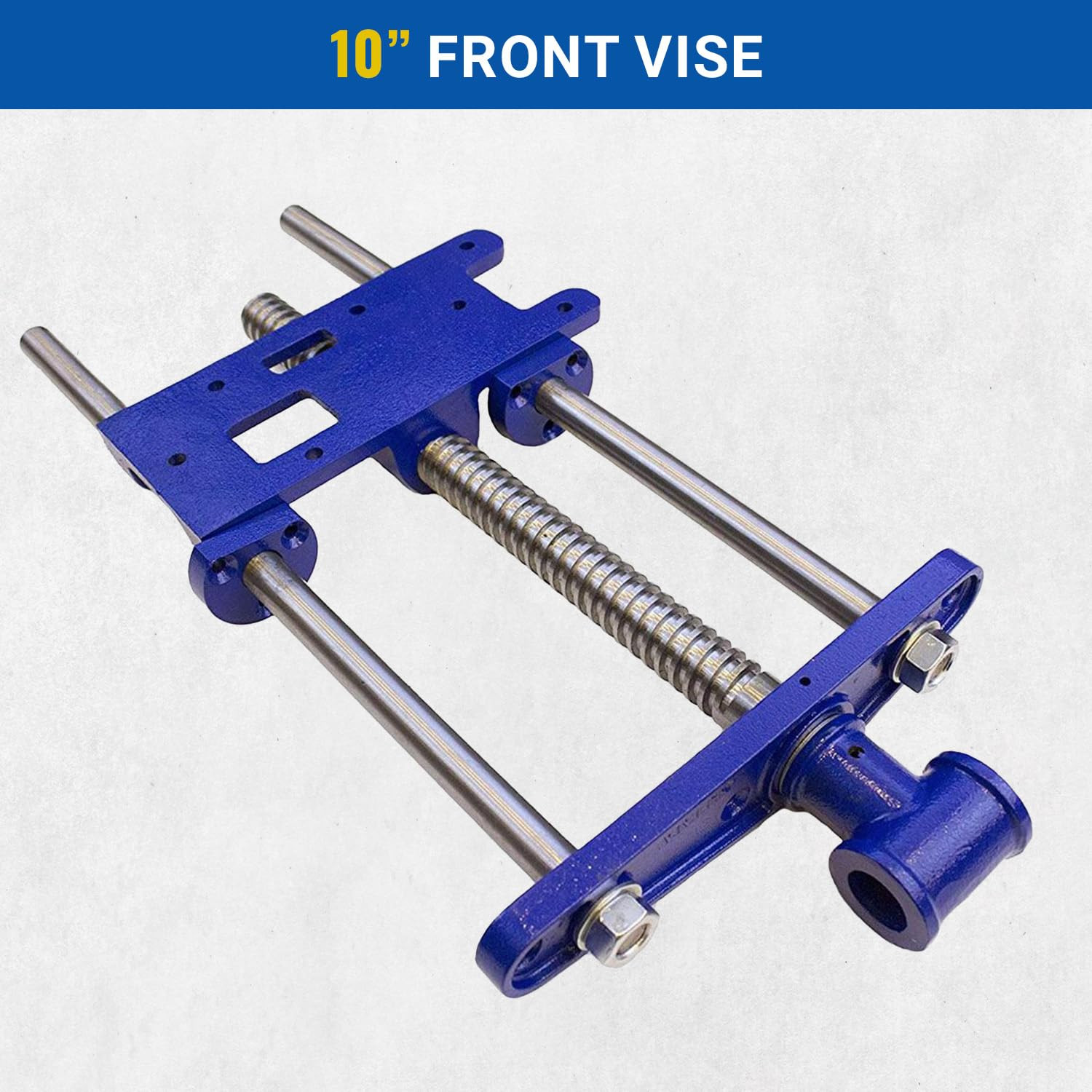 Yost Vises F10WW Woodworker’S Vise | Front Vise | 10 Inch Woodworking Tool | Cas
