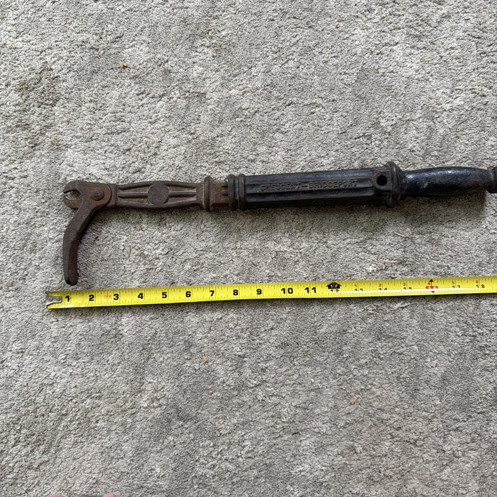 Vintage Bridgeport Hardware No. 56 Nail Puller – Sure Grip – USA
