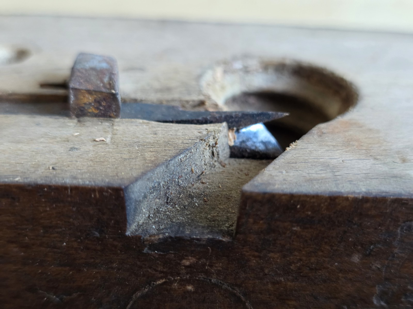 Vintage C Nurse 7/8 Screw Box Wood Thread Cutting Tool