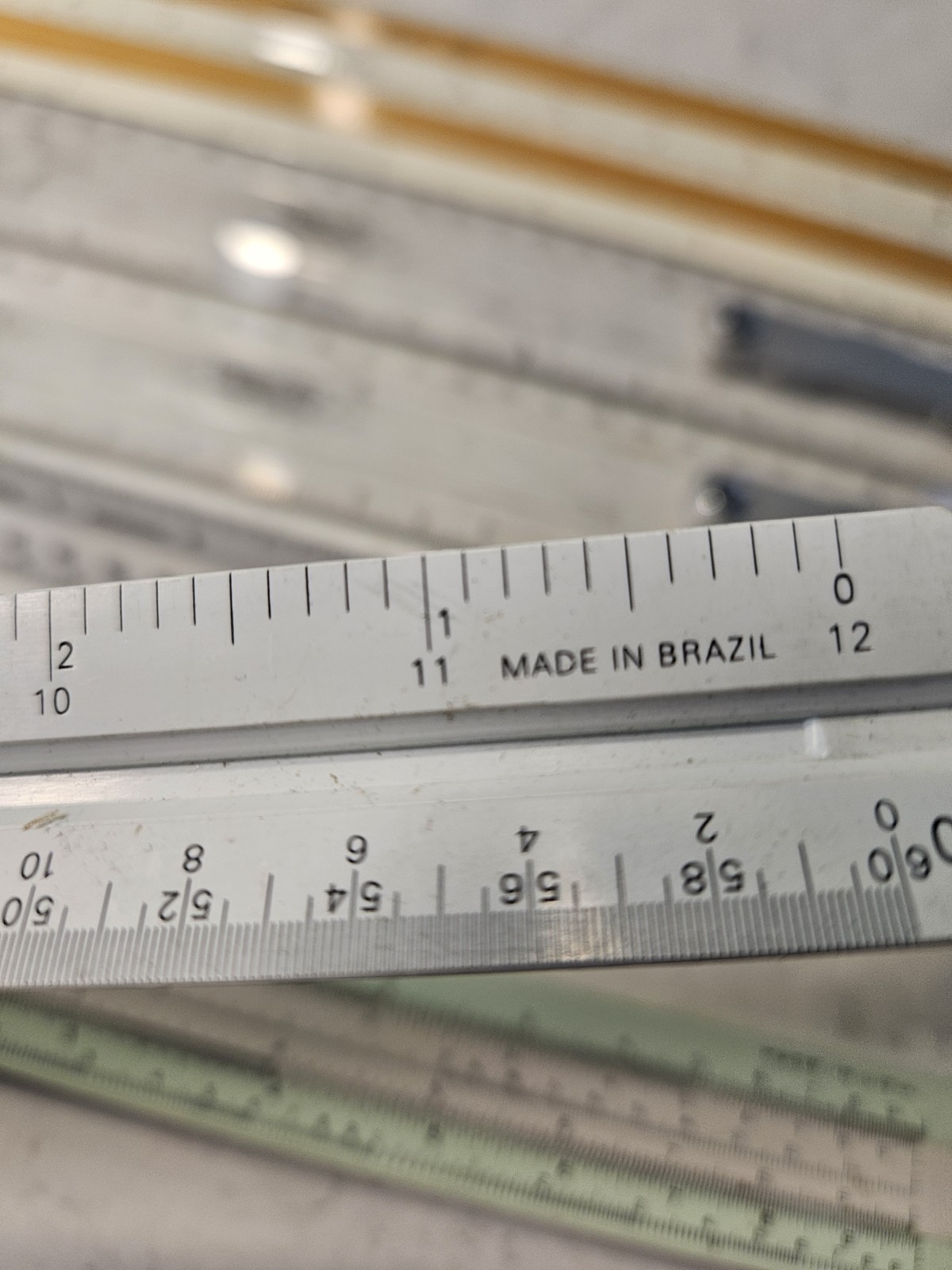 Vintage Ruler Lot Of 8,