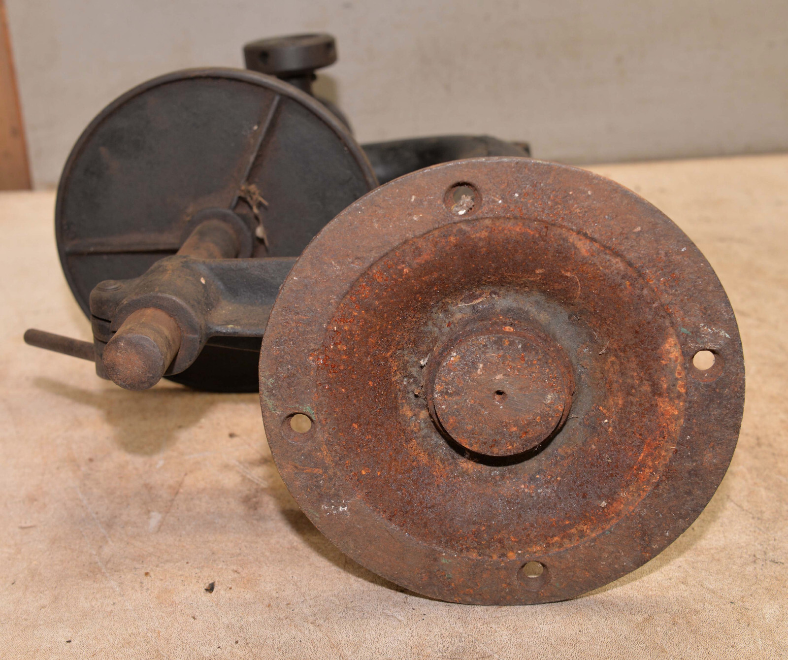 Antique Burke Tool Co watch maker drill press bench top gunsmith collectible