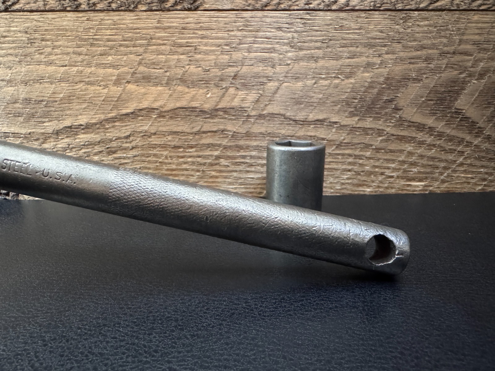 VTG USA 1/2 DR Indestro Super 3220 Breaker Bar B&D 13/16 6pt IMPACT SOCKET 22780