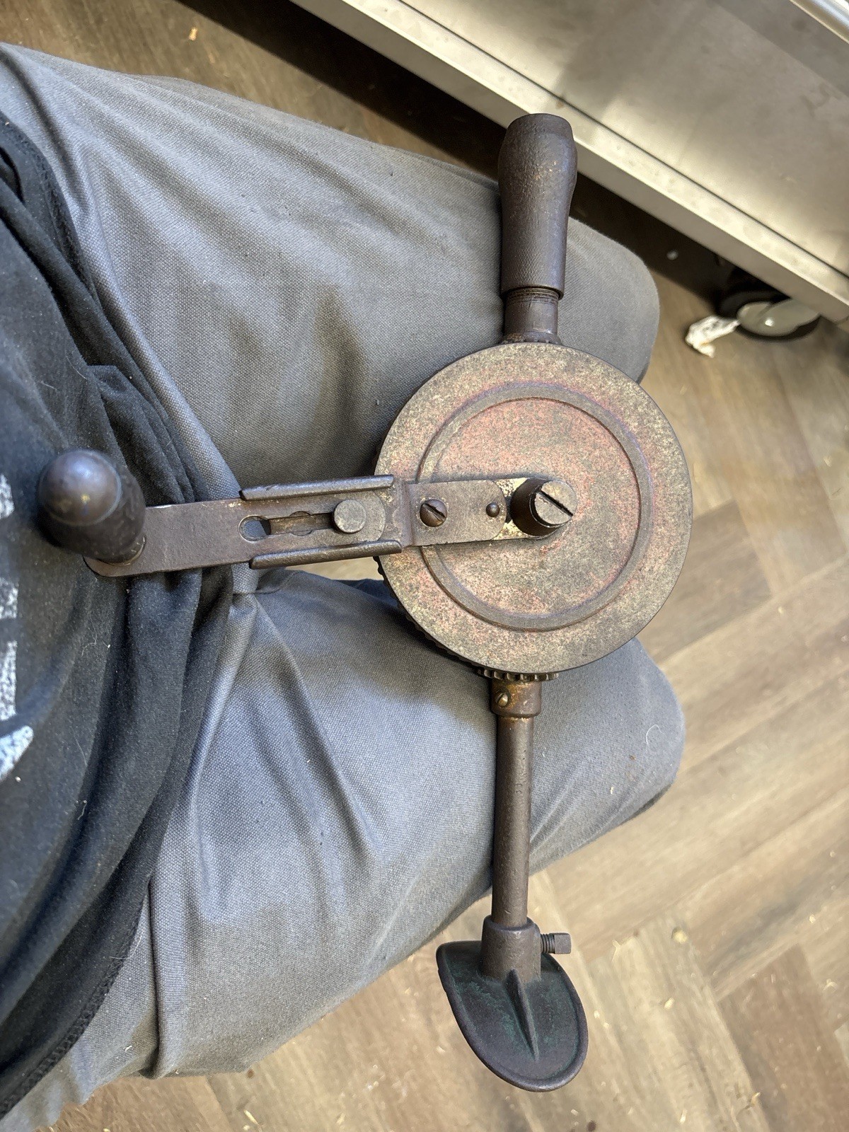 Vintage Hand Crank Millers Falls No. 13 Style Breast Drill Best Quality(Read)
