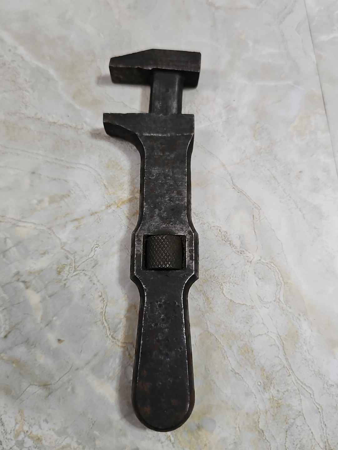 Antique C.E. Billings & Spencer 1879 Metal Bicycle Wrench Adjustable Tool USA