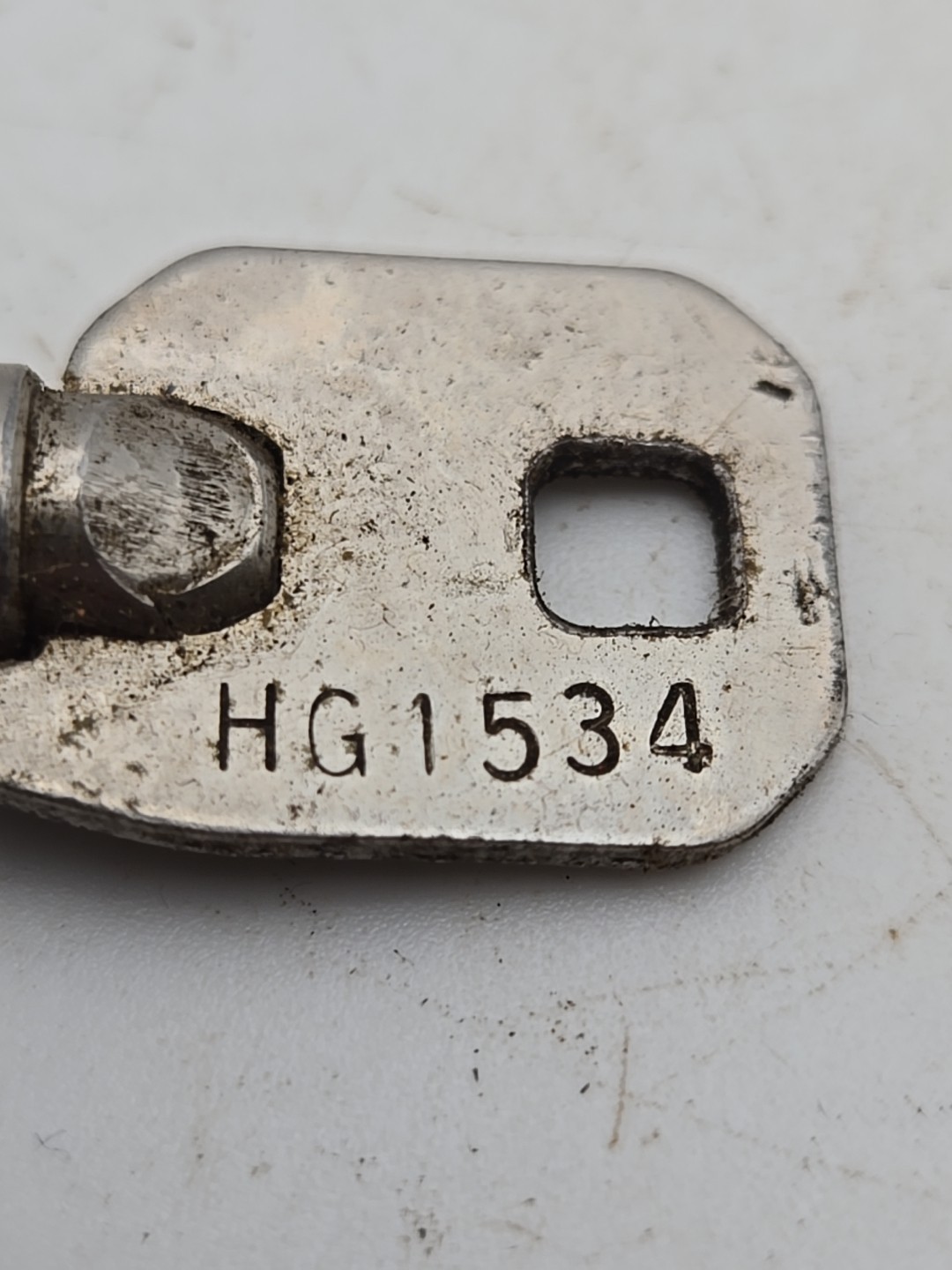 1pc Vintage Chicago Lock HG1534 ACE Barrel Tubular Cam Lock Replacement Key 9A1