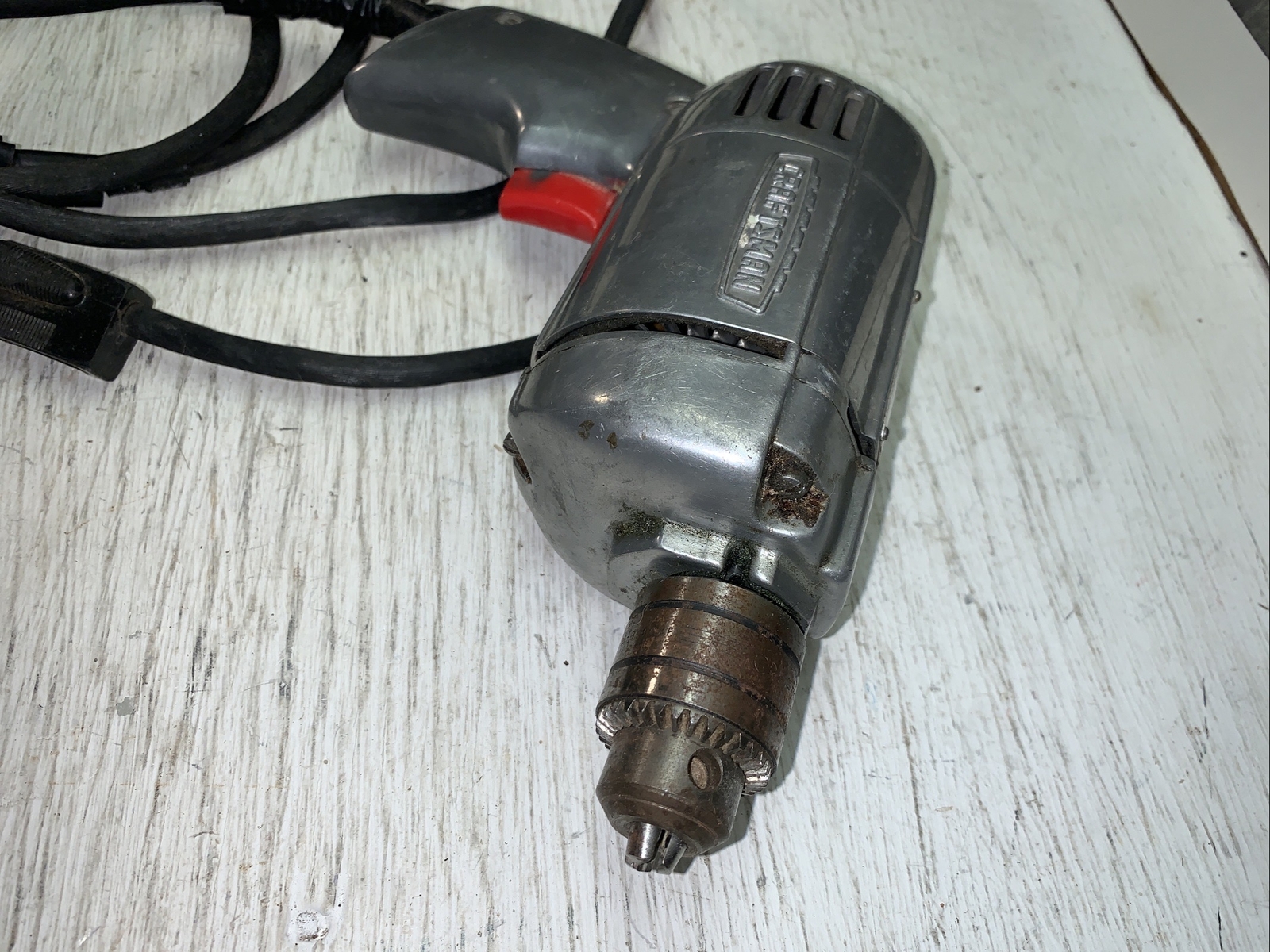 Vintage SEARS CRAFTSMAN 3/8″ Electric Drill Model 315.11150 110-120 Volts 1/4 HP