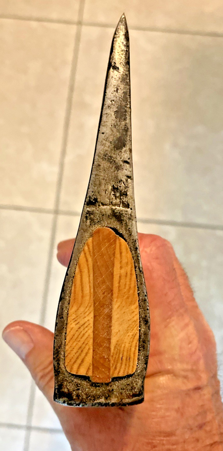 Wiebelhaus Oberharzer pattern; Unusual axe; custom handle; 3 lb 4+ oz; Germany