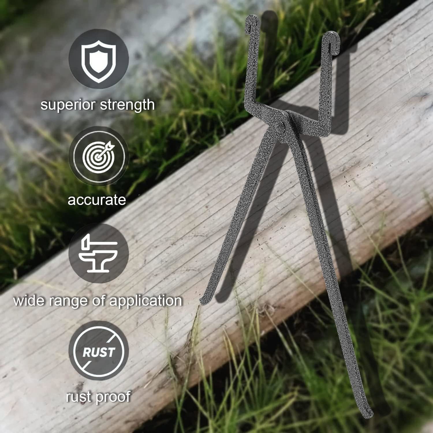 Blacksmith Pick Up Tongs Hammer / Axe Eye Tongs Fits for Beginner & Craftsmen