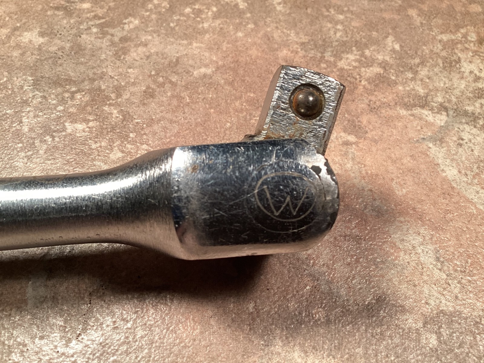 Vintage Proto Breaker Bar 5467 SAE 1/2″ Drive 15″ Long Chrome Knurled Handle USA