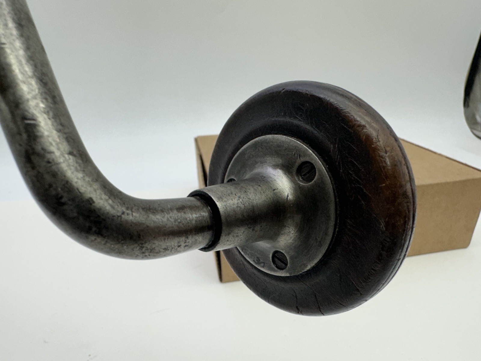 Very Rare Lynam Ratchet Brace Hand Drill 1871 Patent By Millers Falls Good Shape