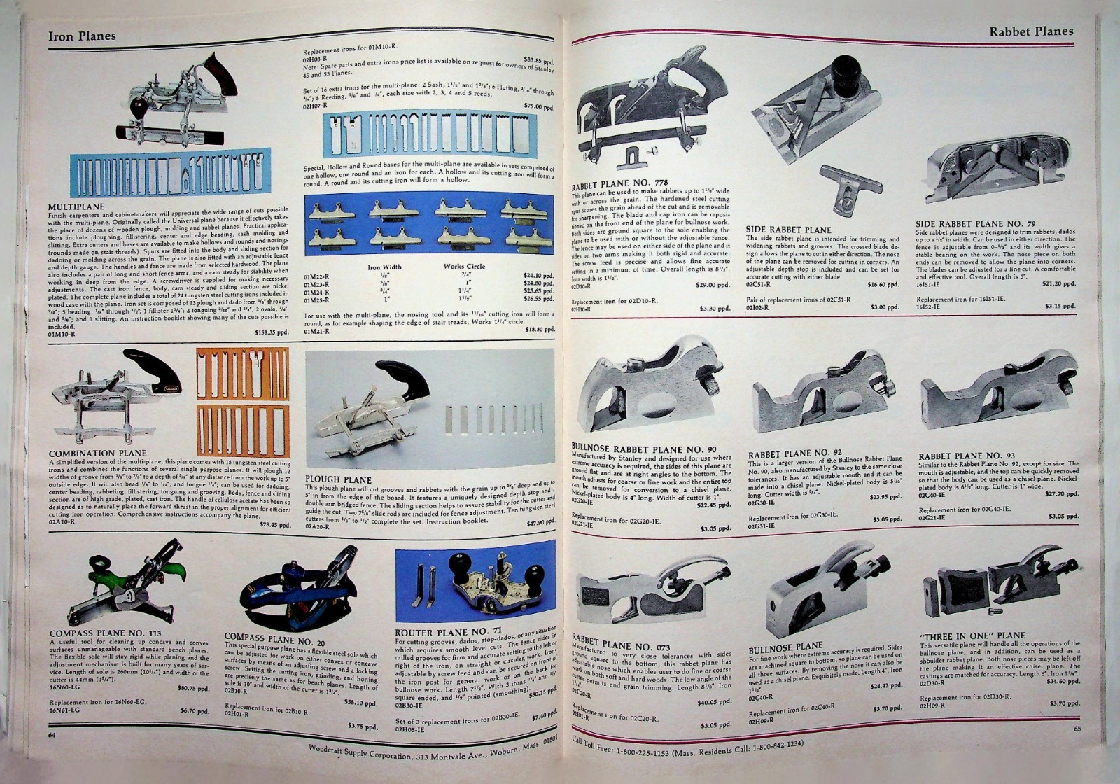 Vtg 1979 Woodcraft Woodworking Catalog (114 Pgs.)