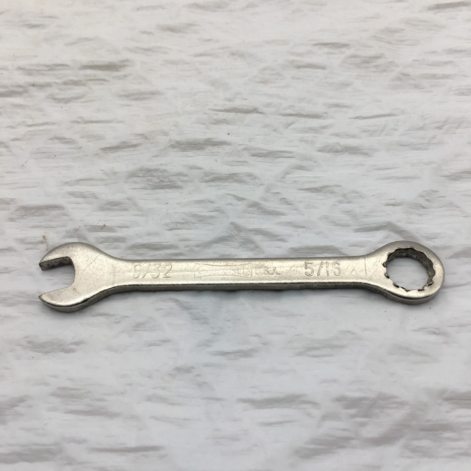 Oxwall Three Inch 5/32″x 5/16″ 12-Point Combination Wrench Vintage U.S.A.