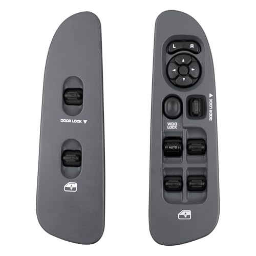56049805AB Master Power Window Switch and Bezel(Driver & Passenger Side) Grey