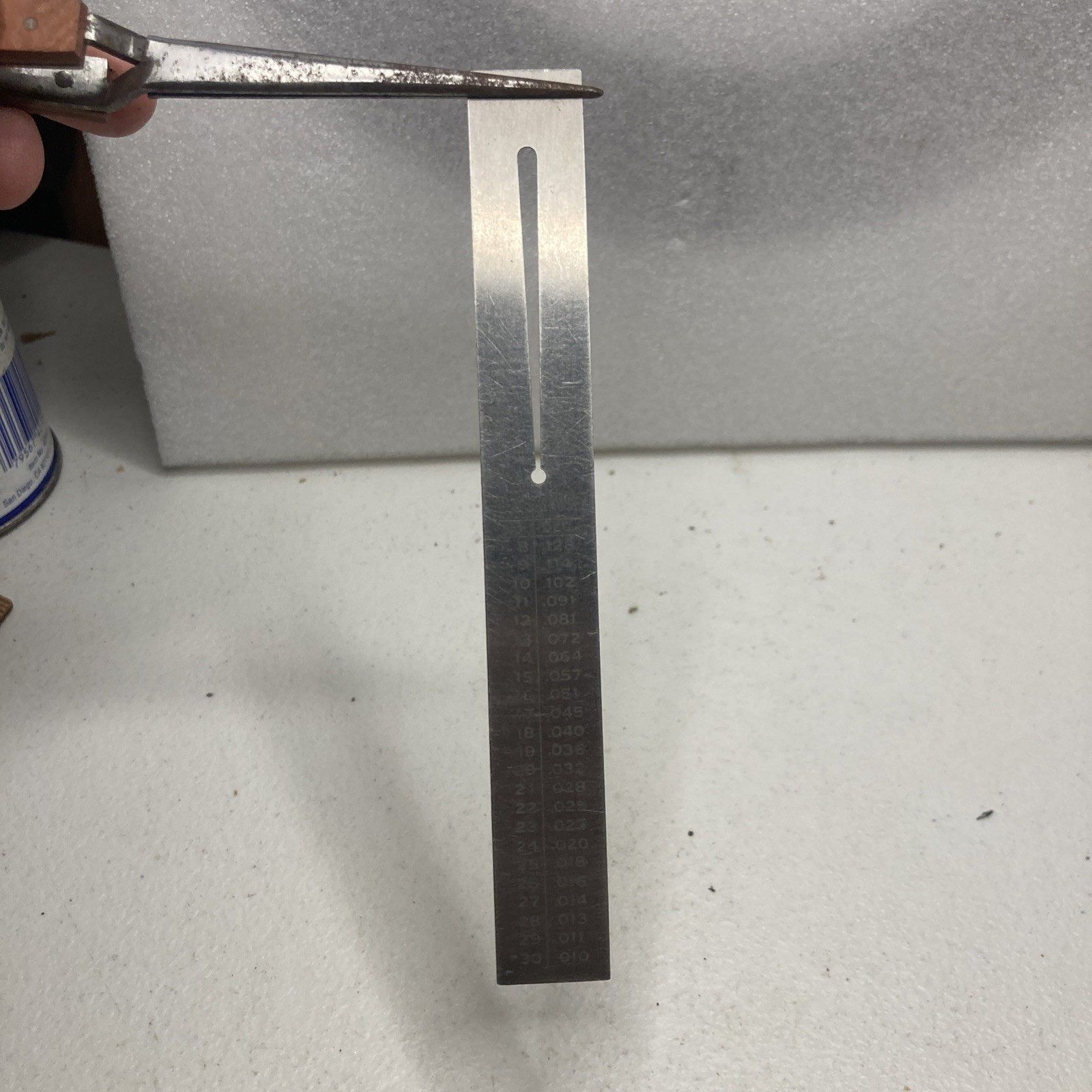 Vintage JFD Manufacturing – 6″ Stainless Steel Rule w/B&S Gauge. Brooklyn. – TD