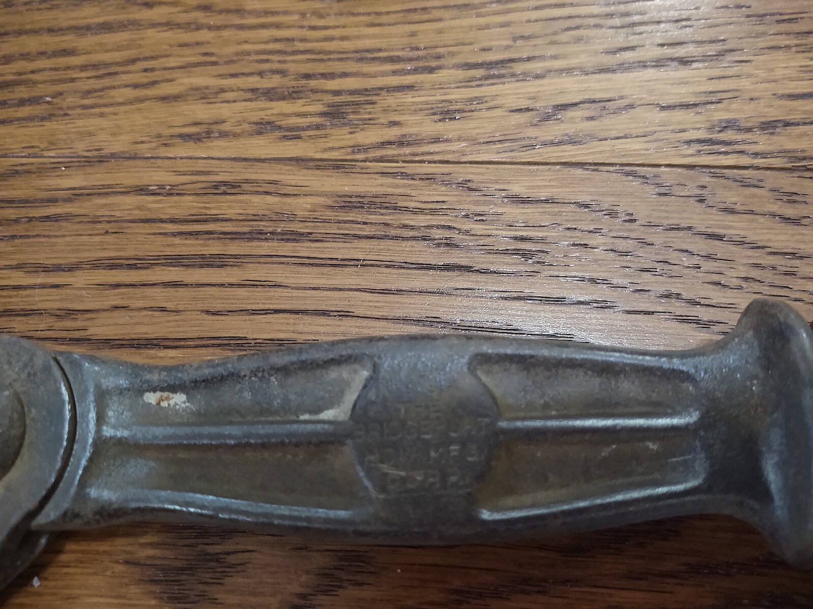 Antique Sure Grip No. 56 Slide Hammer Nail Puller Bridgeport Hardware MFG 70884