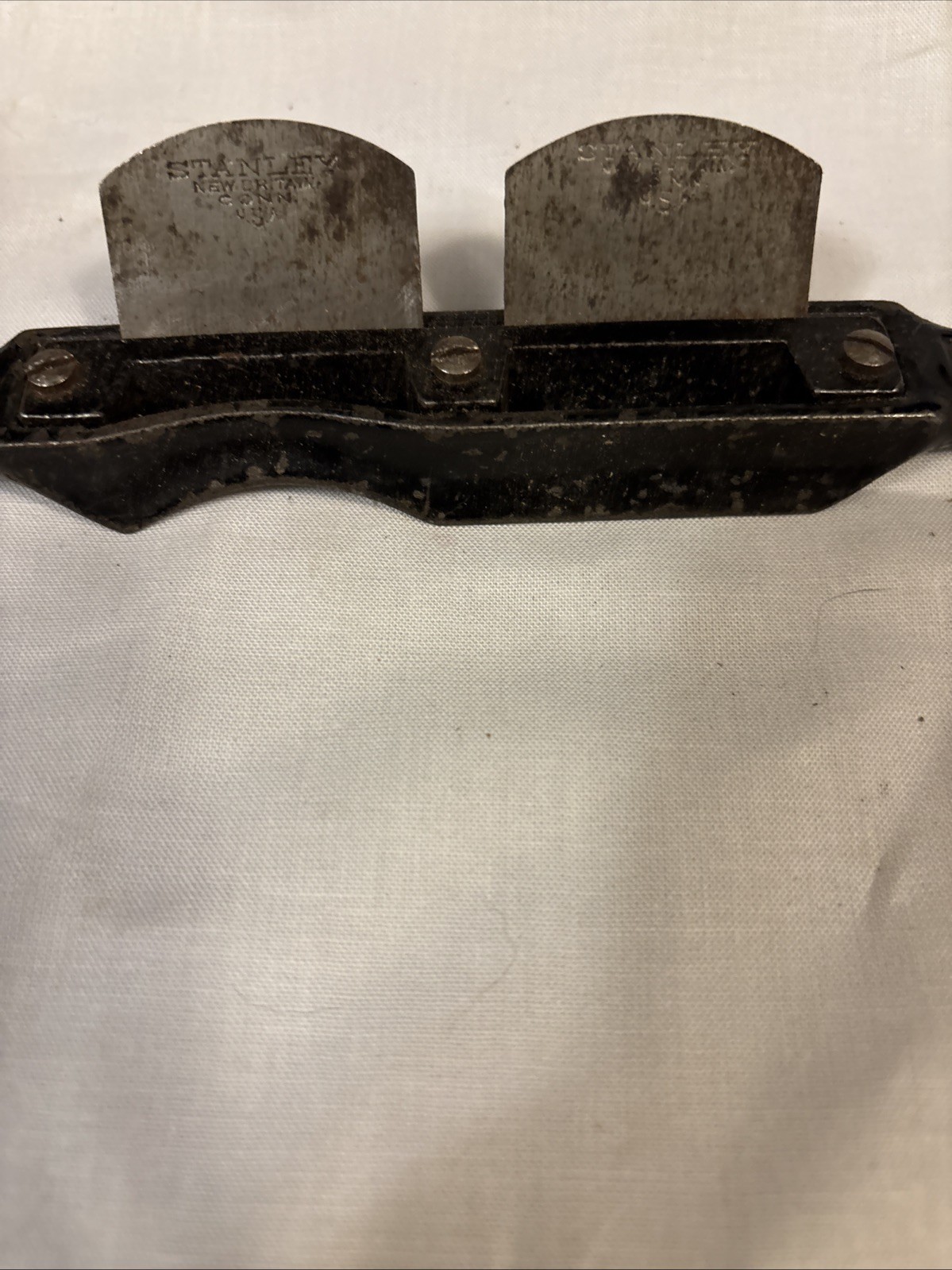 Vtg Stanley Double-cutter Spoke Shave Shape Curved Surfaces Chair Legs/seats