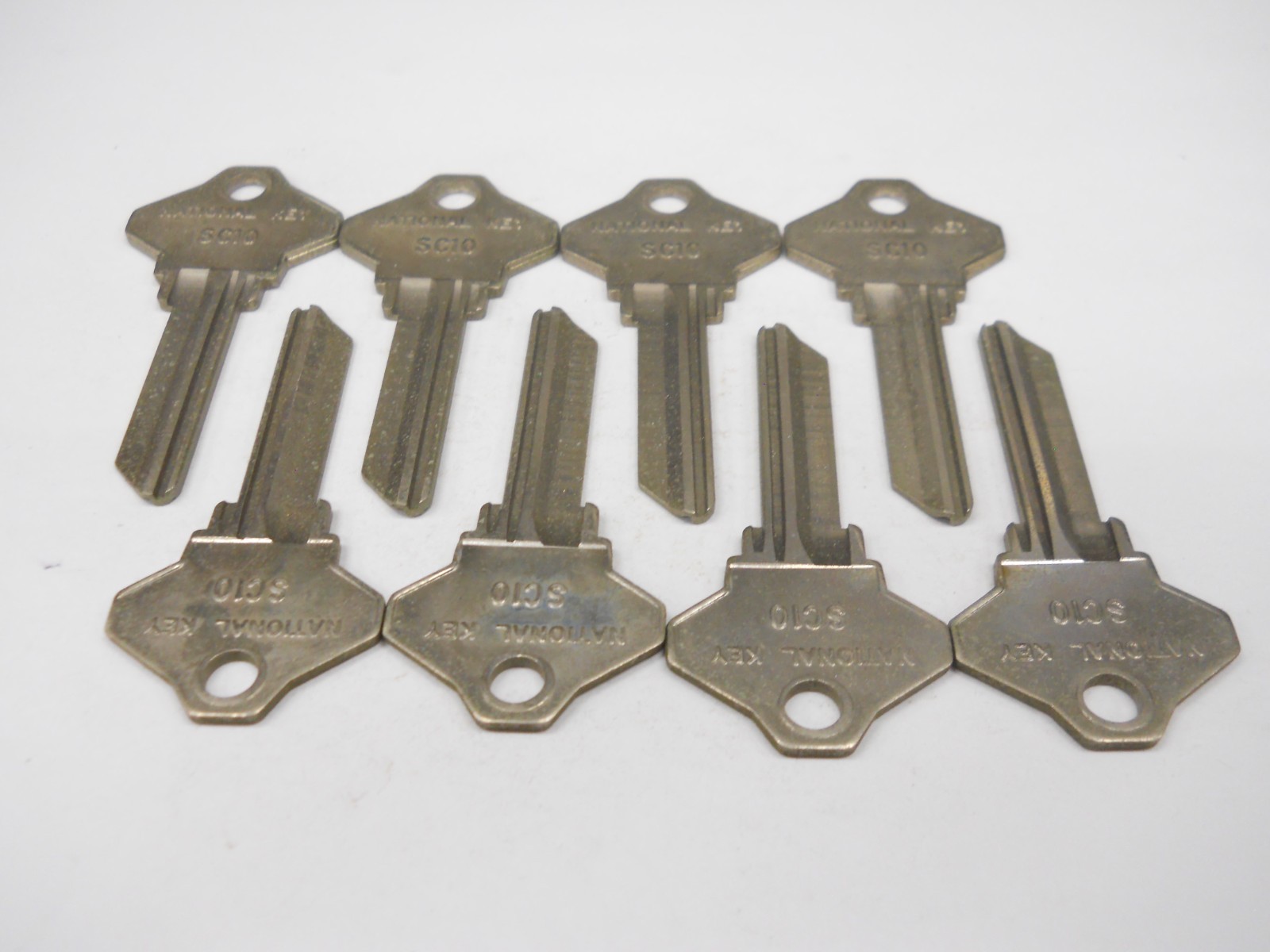 Cole SC10 Key Blank Fits Schlage A1145F Lot of 8
