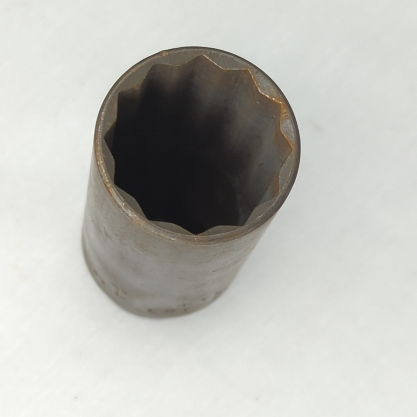 Vintage Wright 1″ Deep Well Socket 12 Point 1/2″ Drive USA DS-163