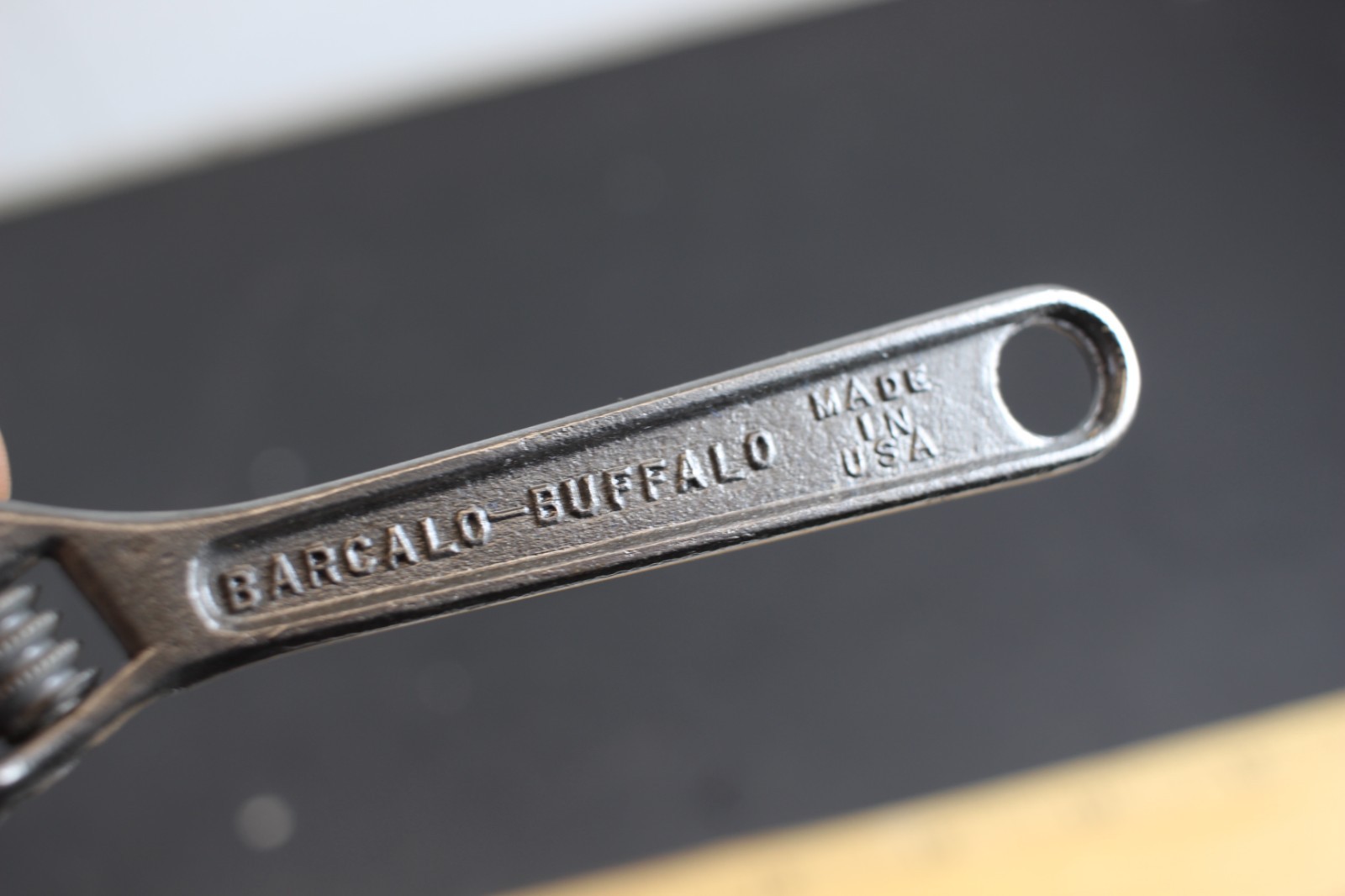 Vintage Barcalo-Buffalo 4 in. Adjustable Wrench
