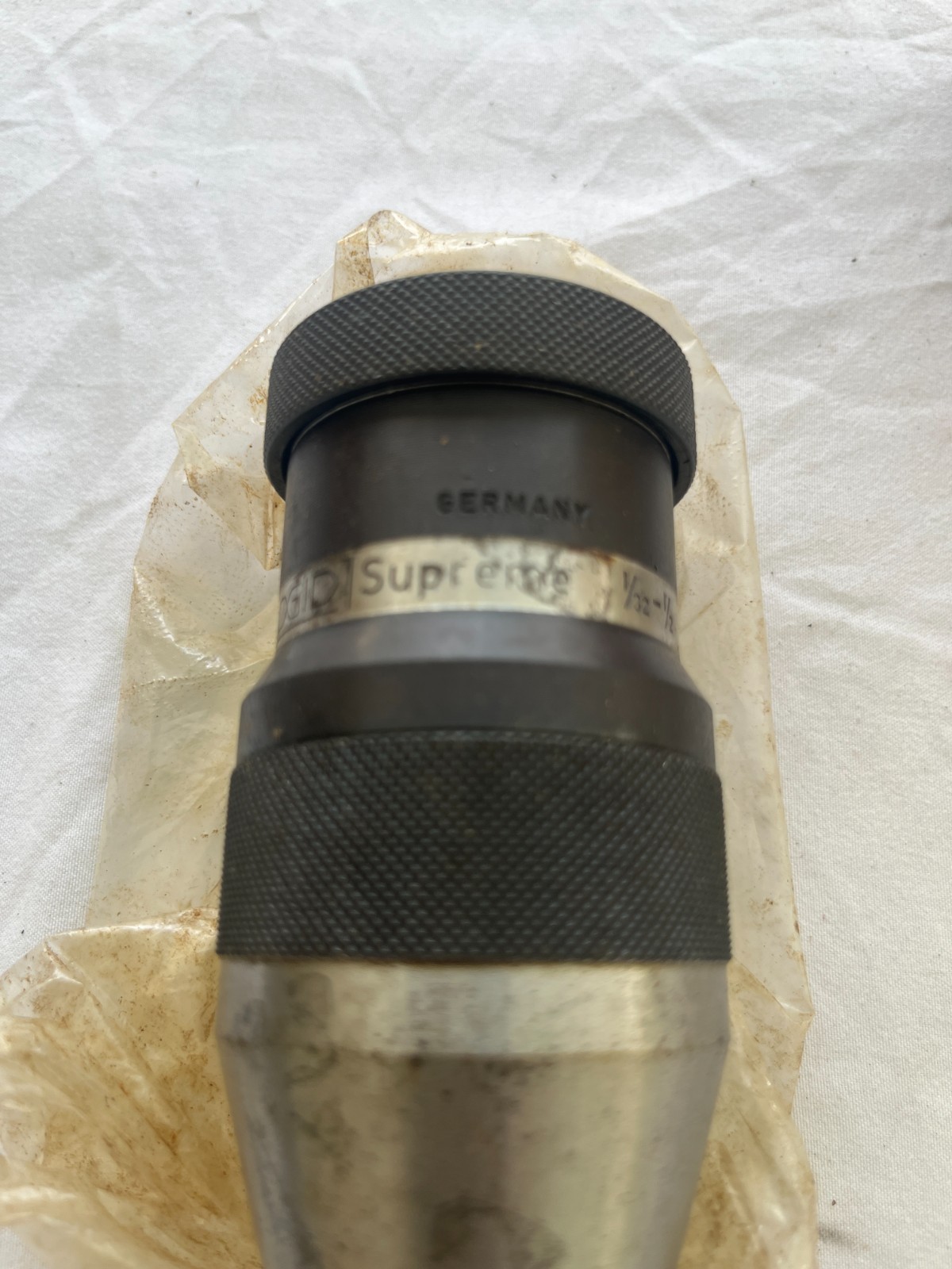 NOS VINTAGE RIDGID SUPREME No. R8 T33 1/2″ CAP Keyless Machinist CHUCK Germany